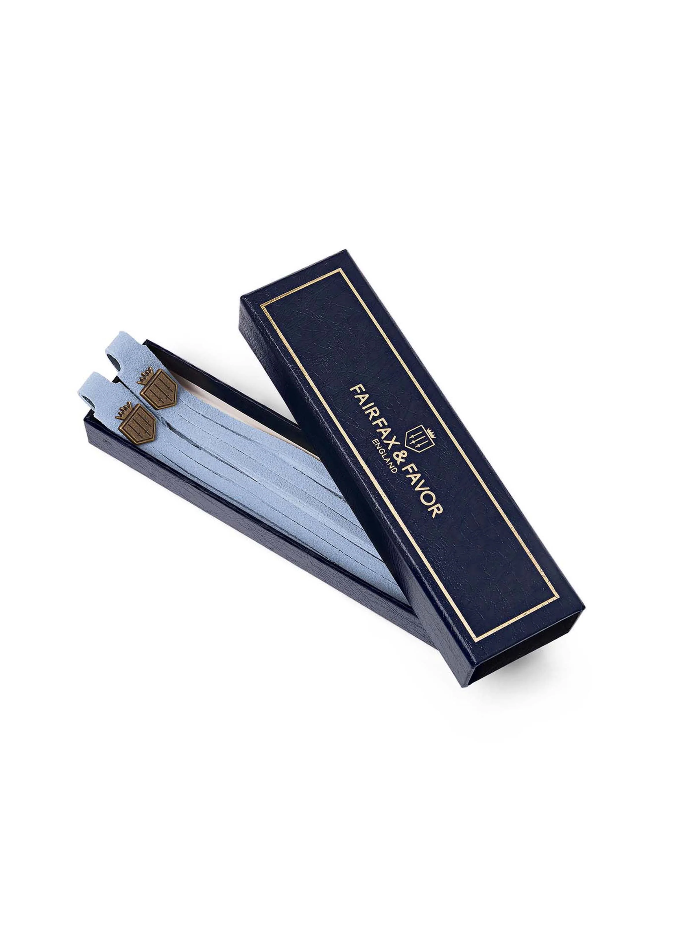 Suede Boot Tassels - Baby Blue - Image 2