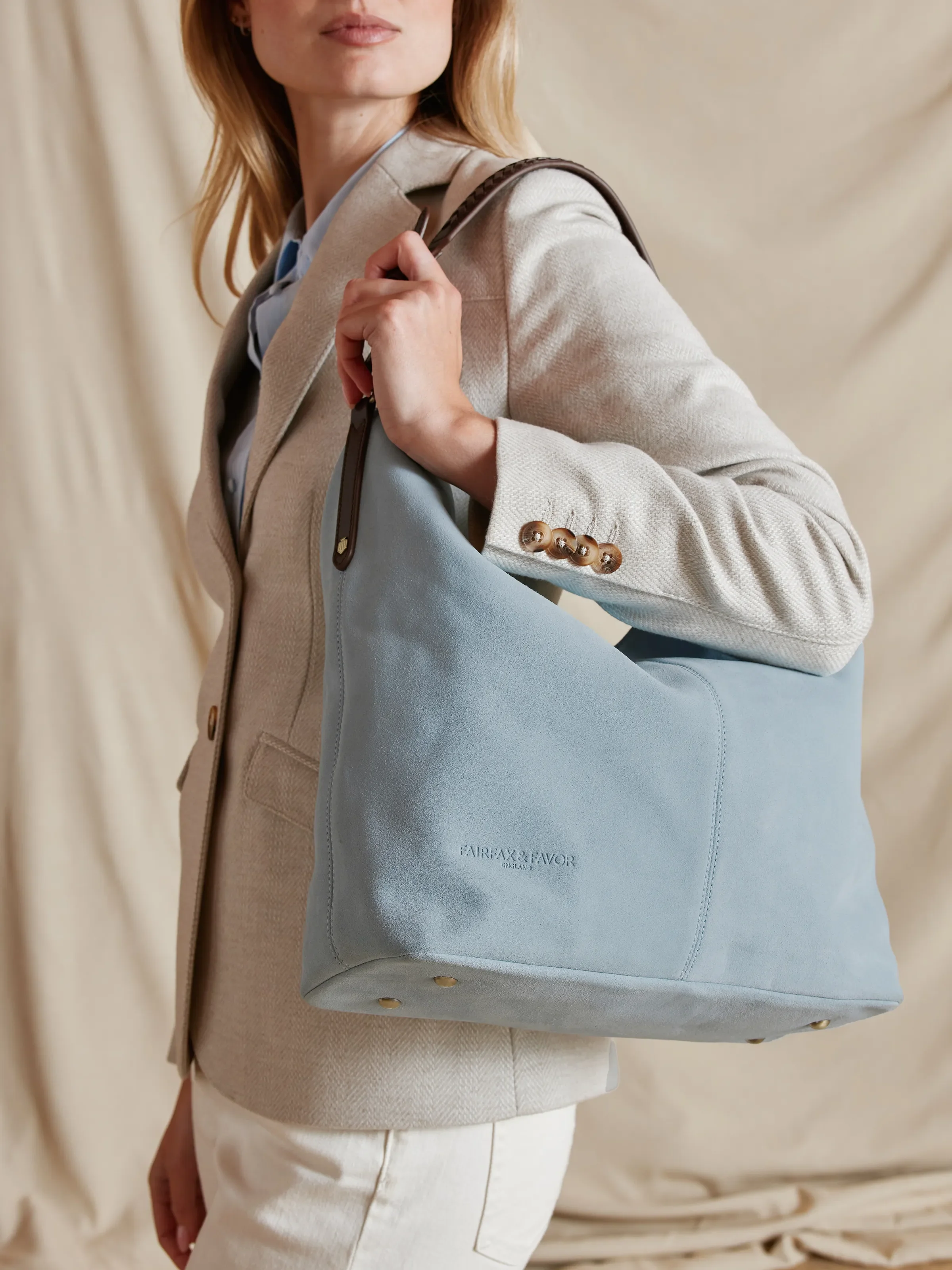 Tetbury - Sky Blue Suede - Image 6