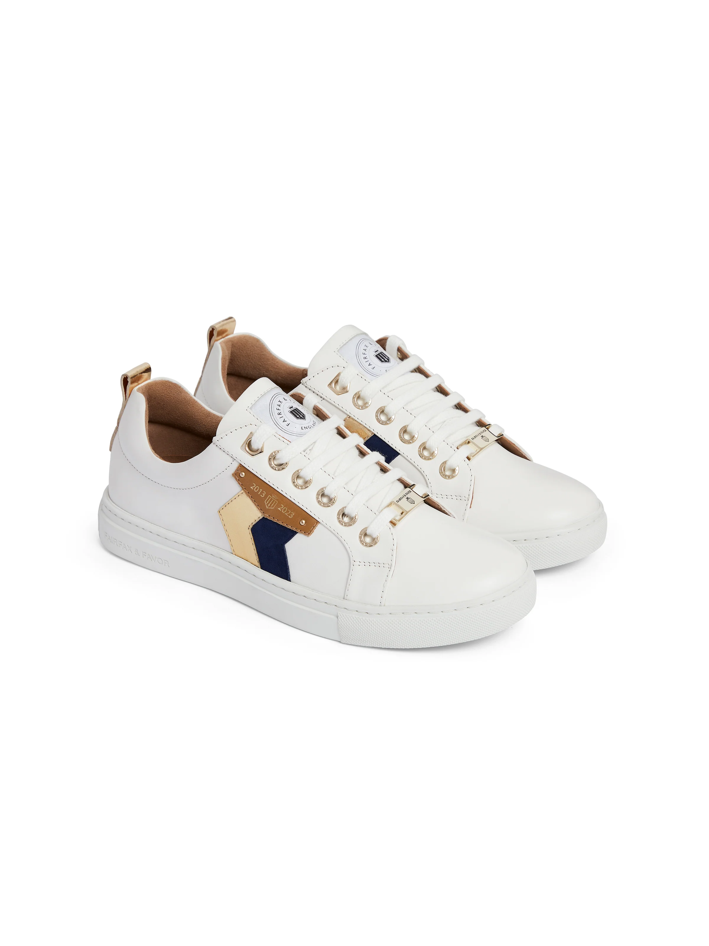Alexandra - White - Navy & Gold (10 Year Anniversary) - Image 2
