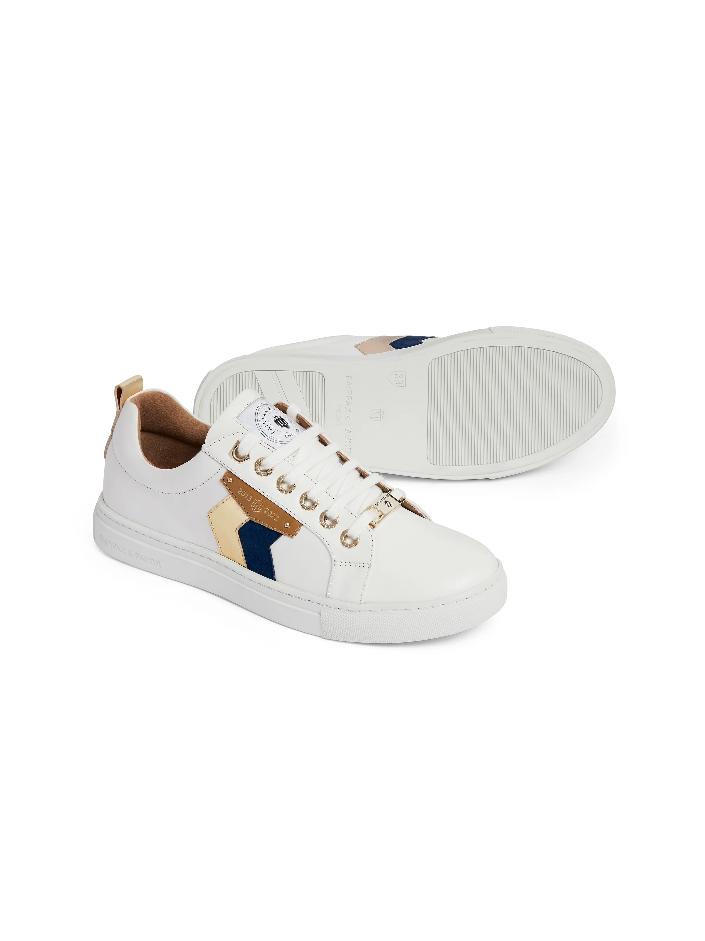 Alexandra - White - Navy & Gold (10 Year Anniversary) - Image 3