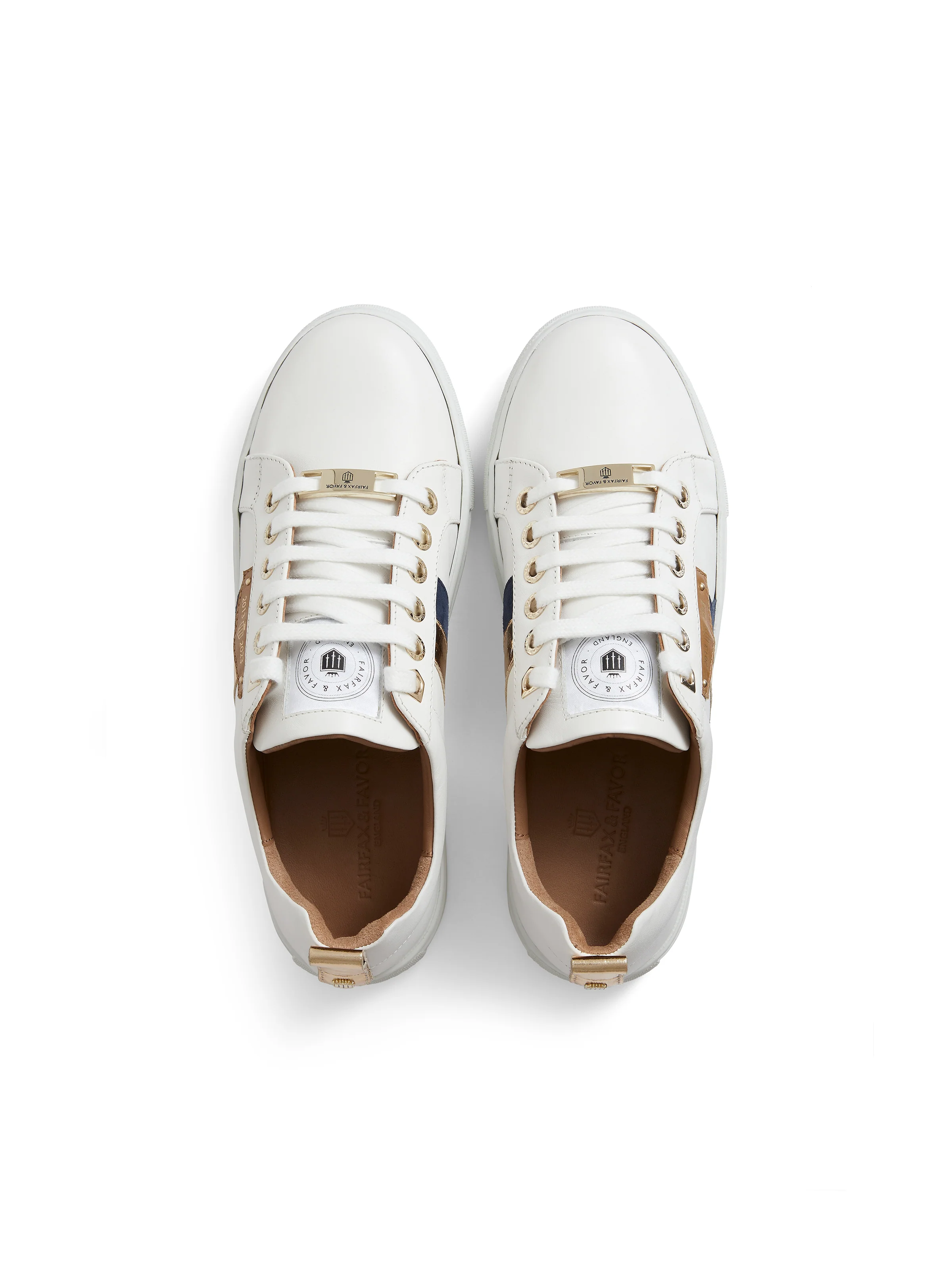 Alexandra - White - Navy & Gold (10 Year Anniversary) - Image 4