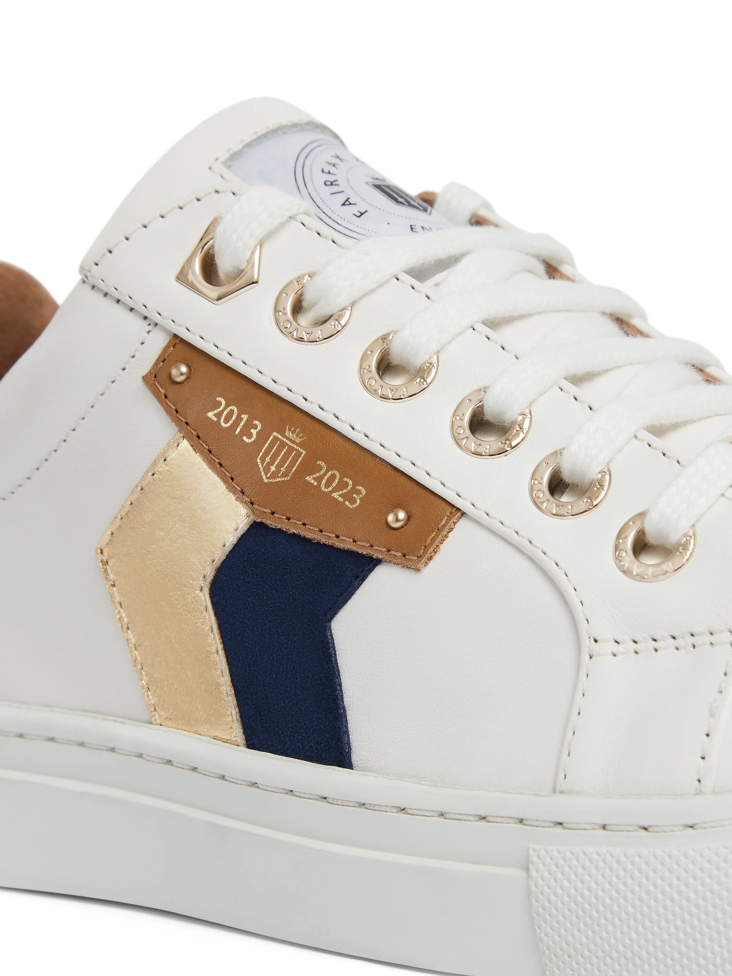 Alexandra - White - Navy & Gold (10 Year Anniversary) - Image 5