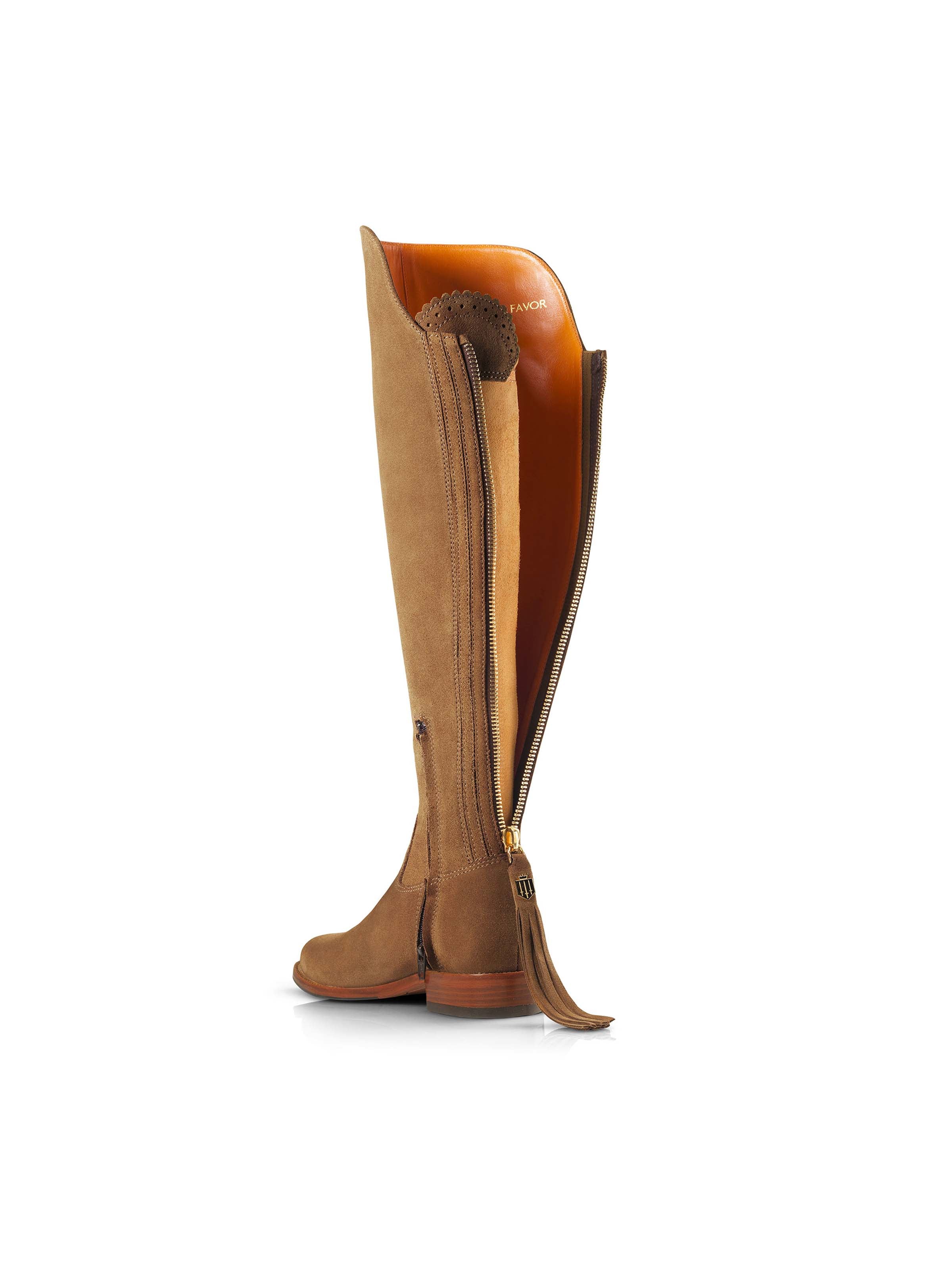 Flat Amira - Tan Suede - Image 3