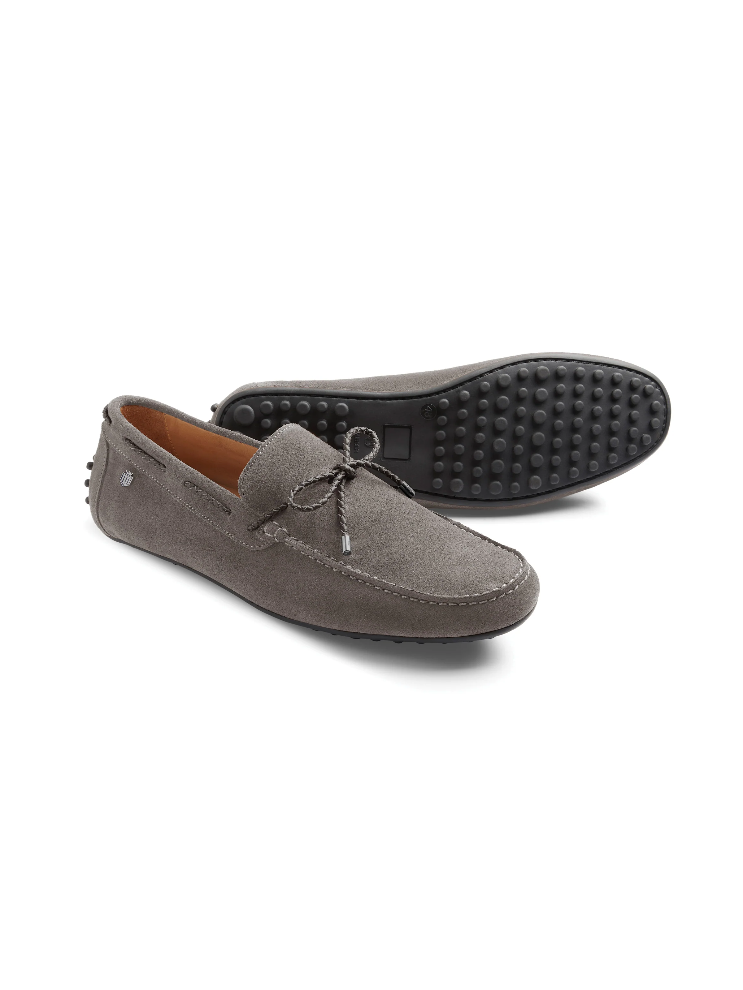 Aston Driving Shoe - Grey - Image 5