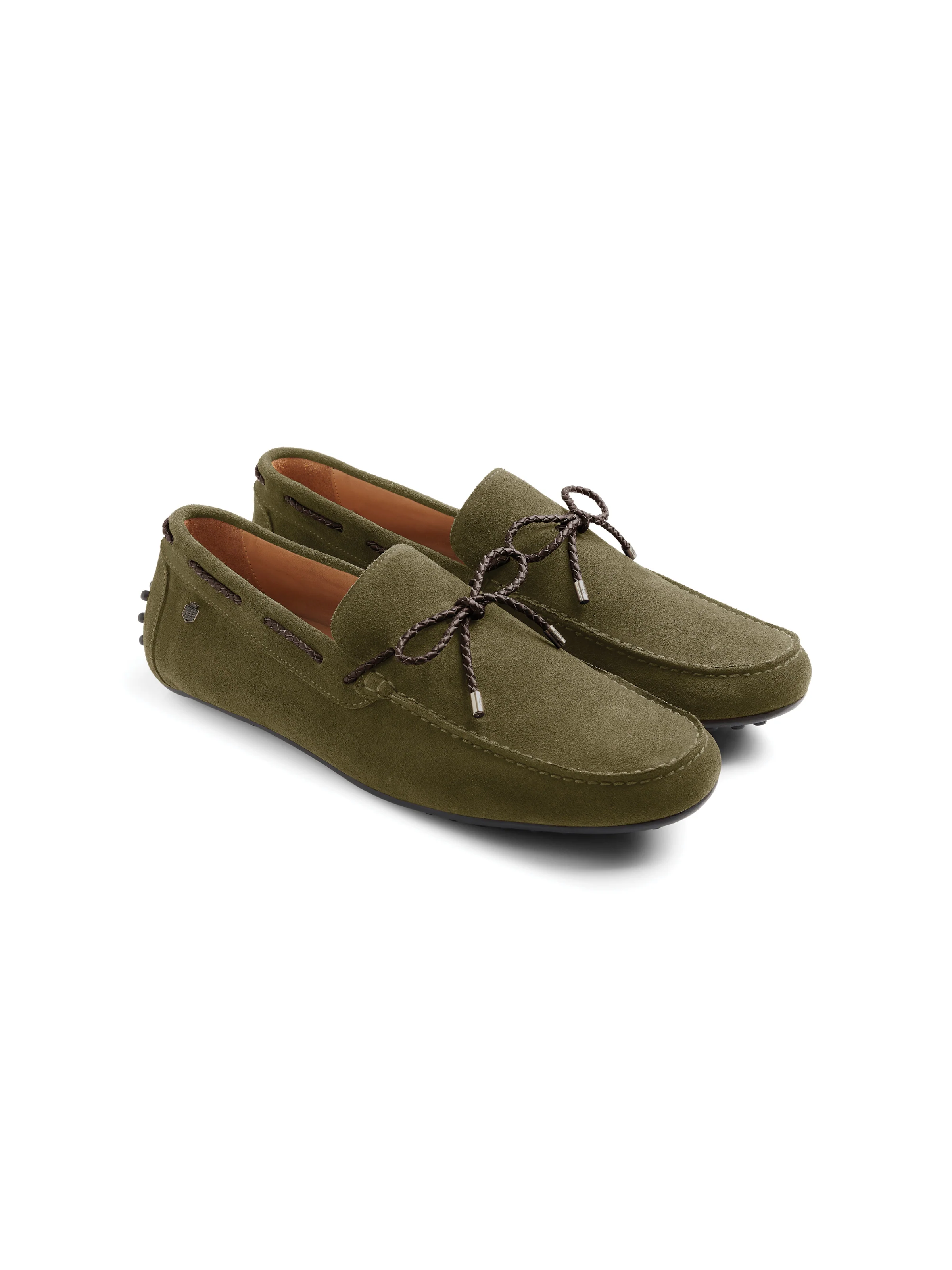 Aston Driving Shoe - Moss Green - Image 3