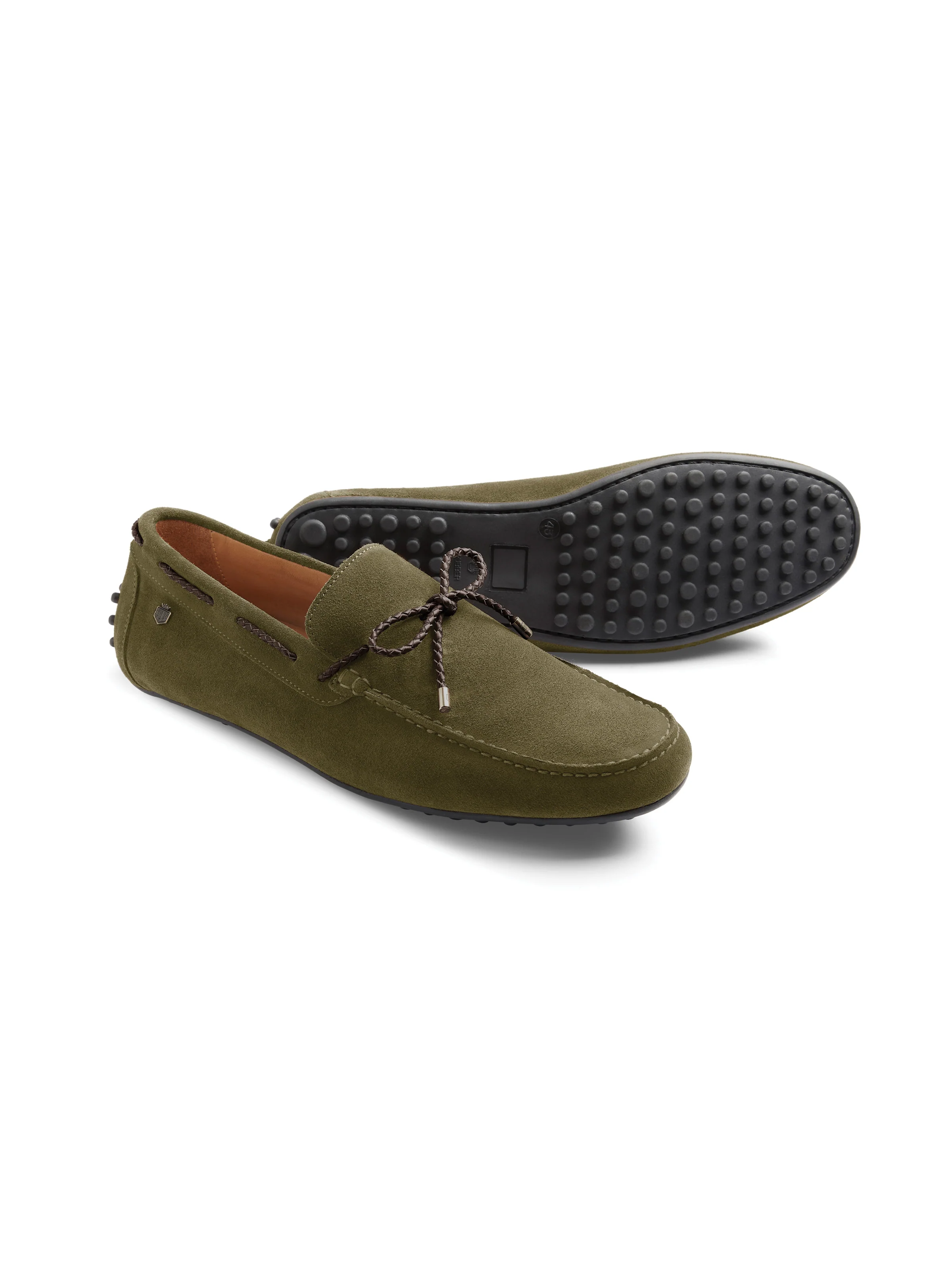 Aston Driving Shoe - Moss Green - Image 4