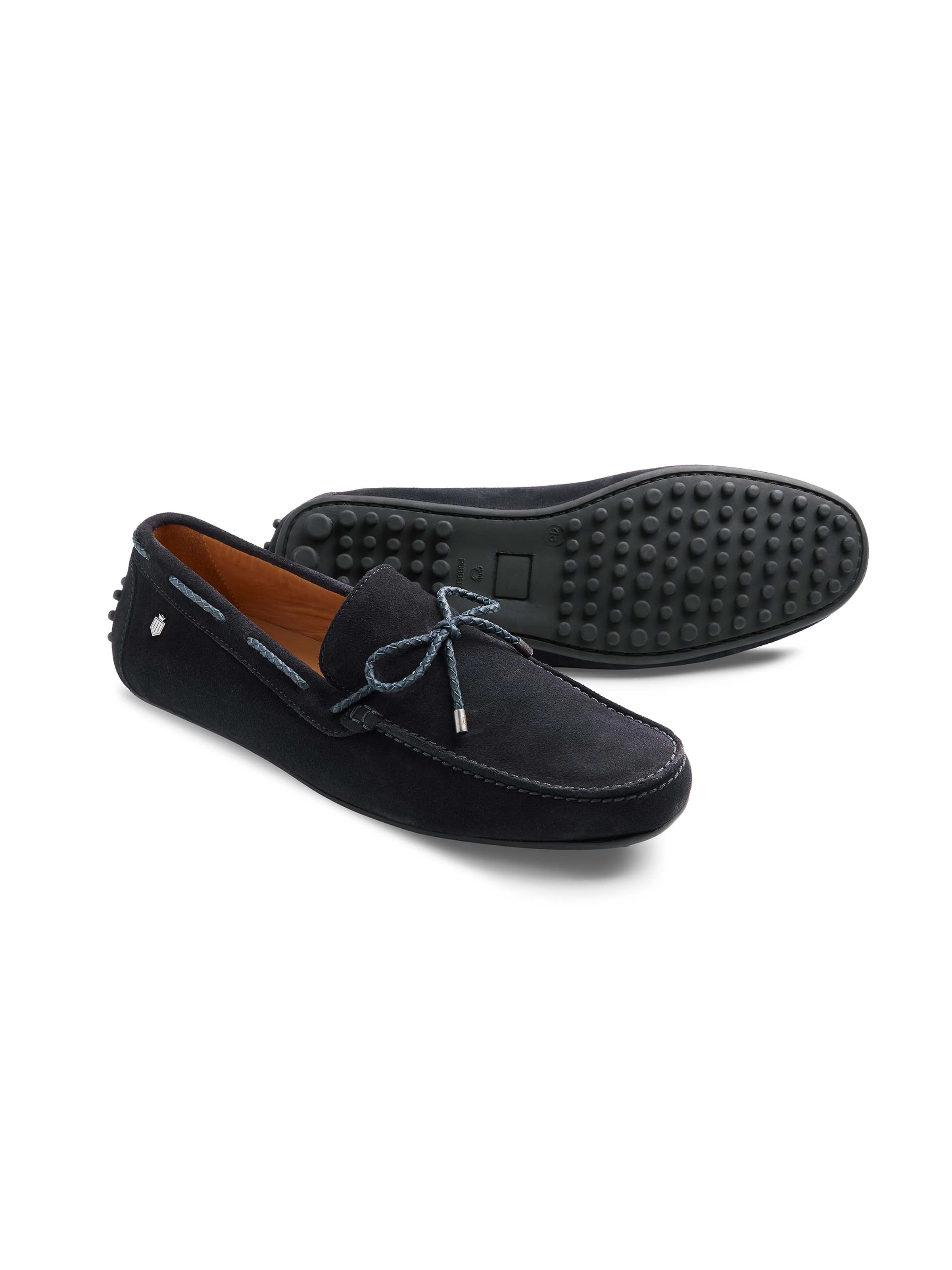 Aston Driving Shoe - Navy - Image 5