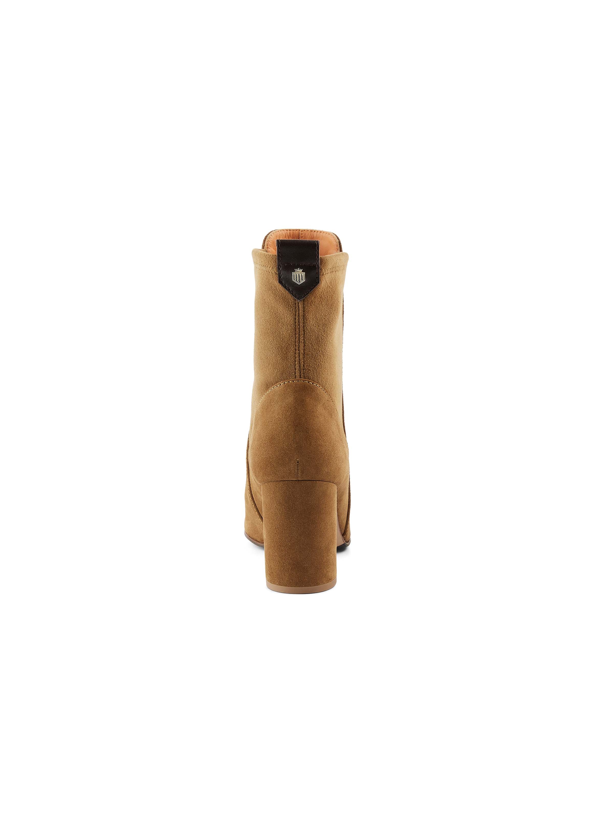 Heeled Belgravia Ankle - Tan Suede - Image 5