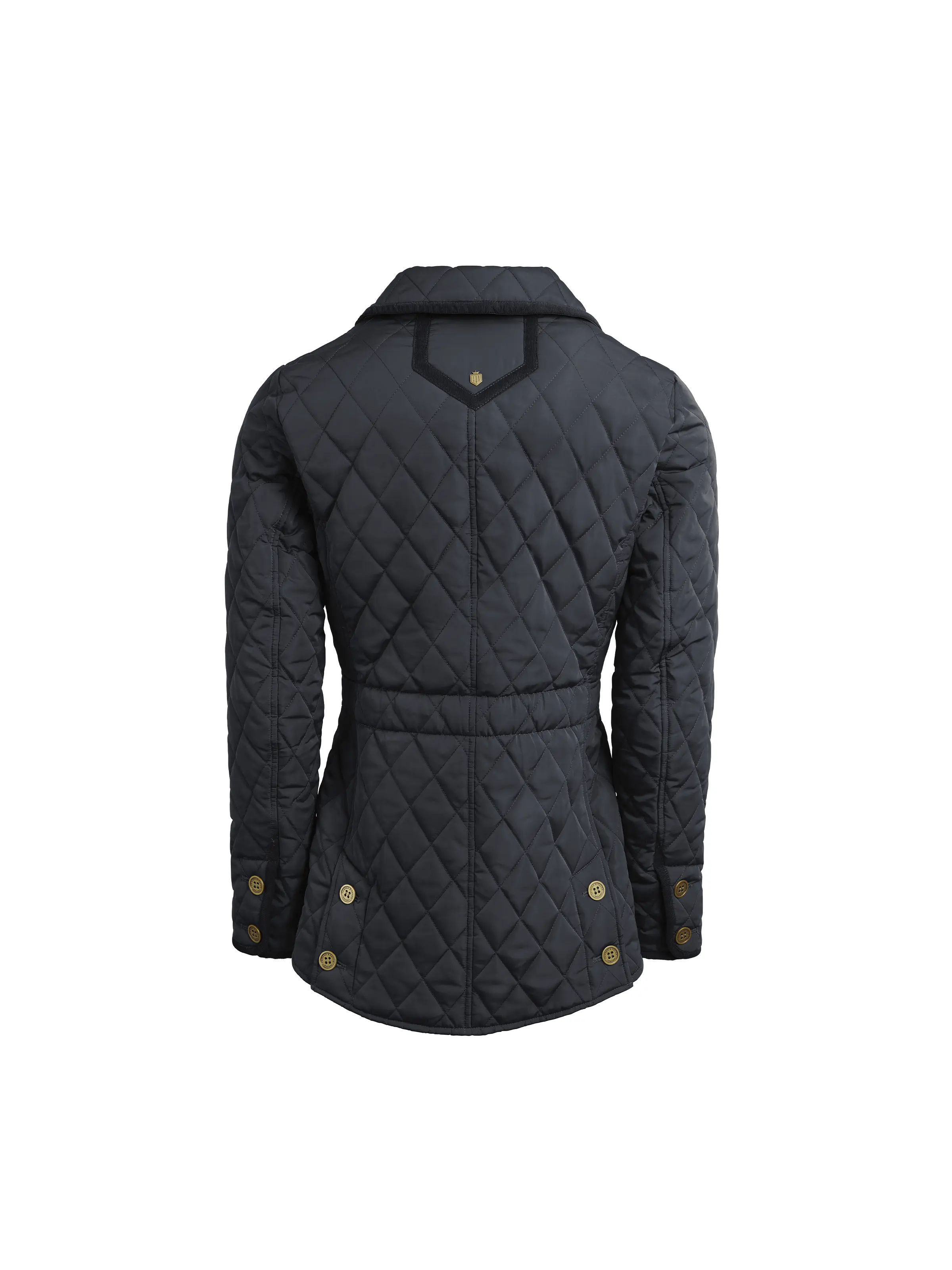 Bella Quilted Jacket - Navy - Image 3