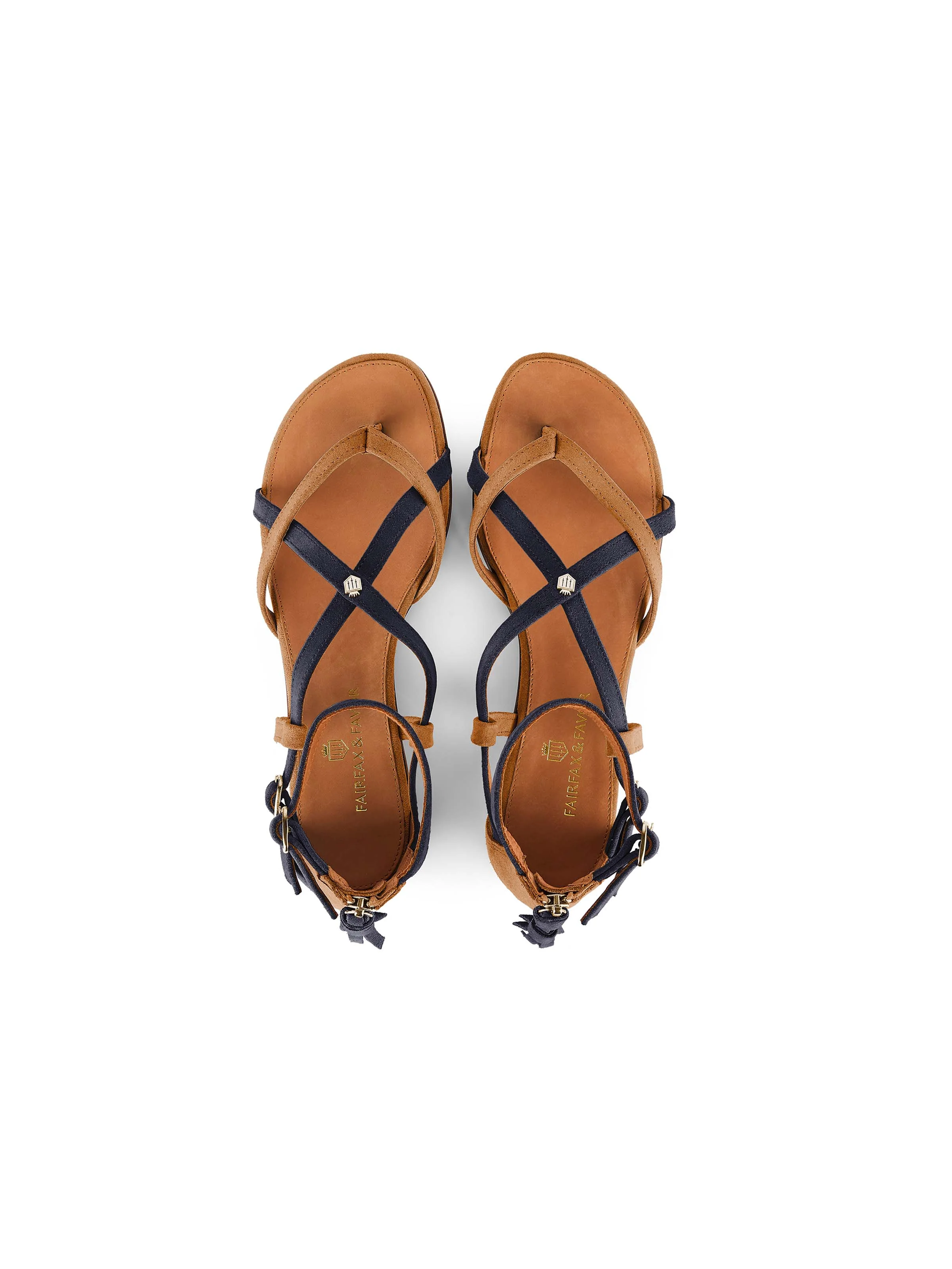 Brancaster - Tan & Navy - Image 4