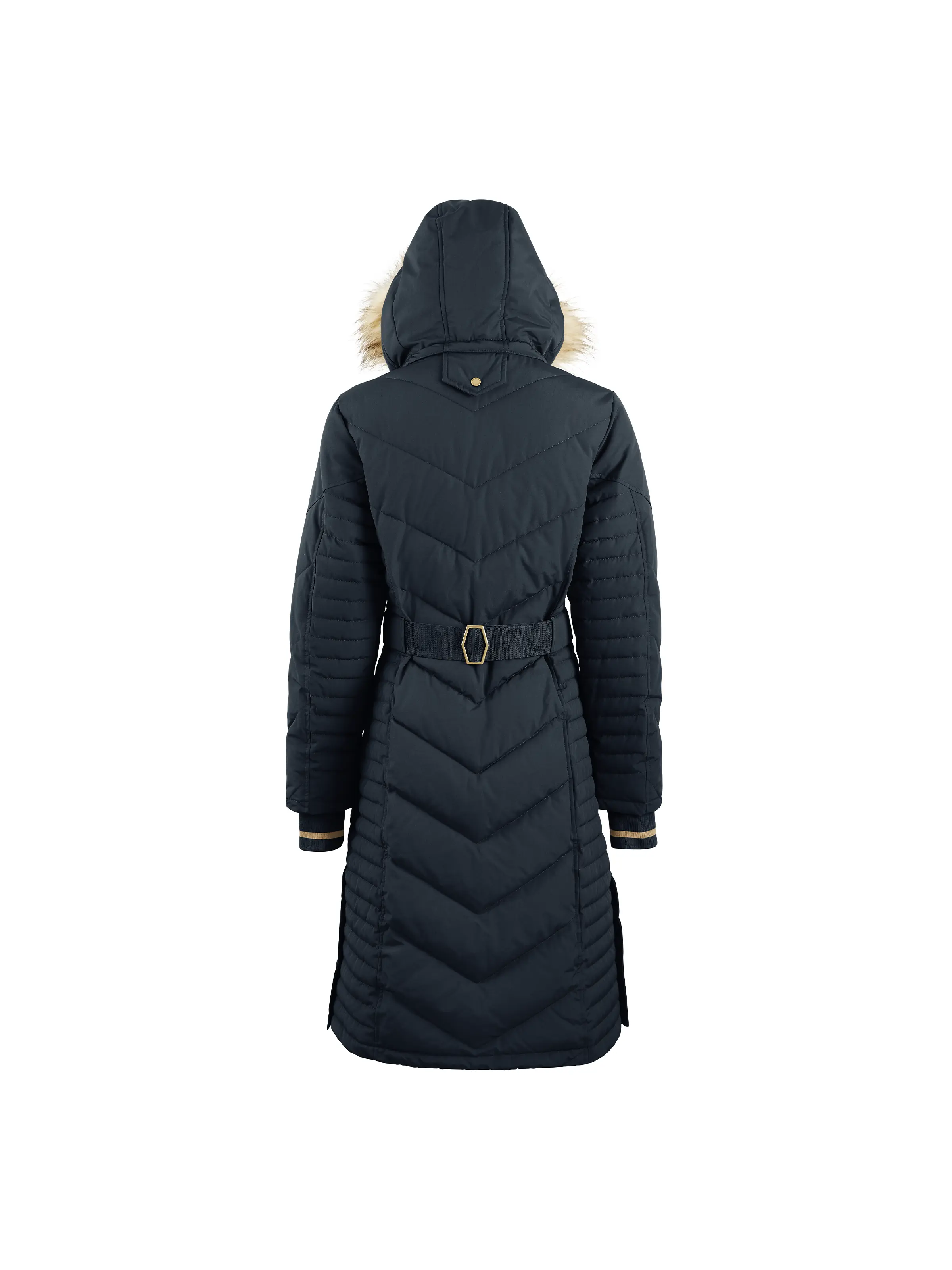 Charlotte Longline Coat - Navy - Image 3