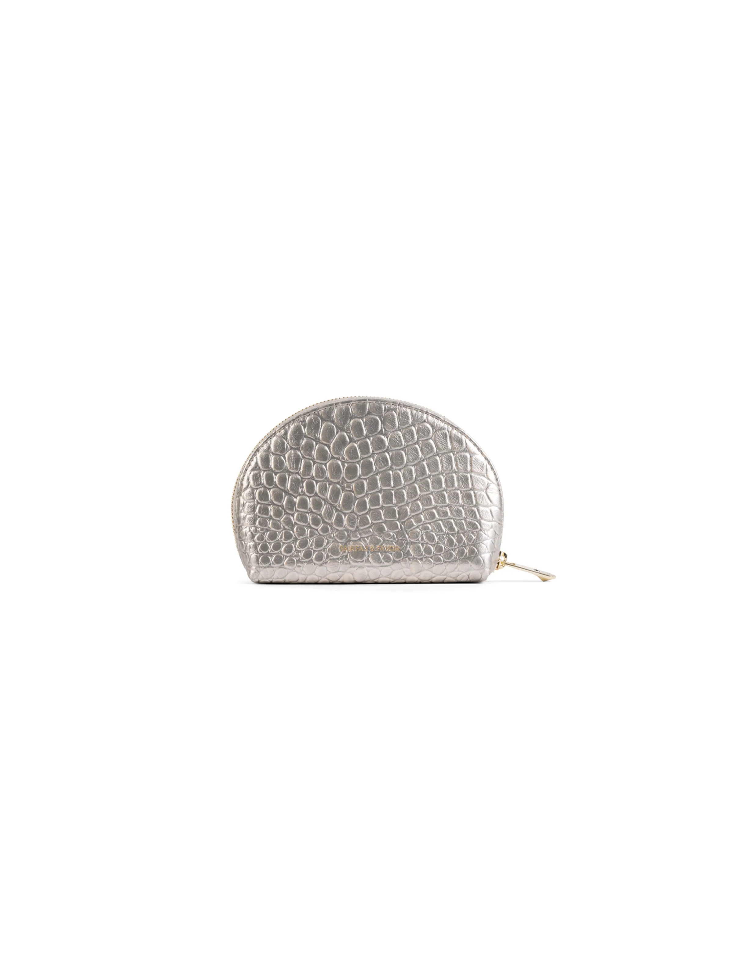 Chiltern Coin Purse - Champagne Croc - Image 2