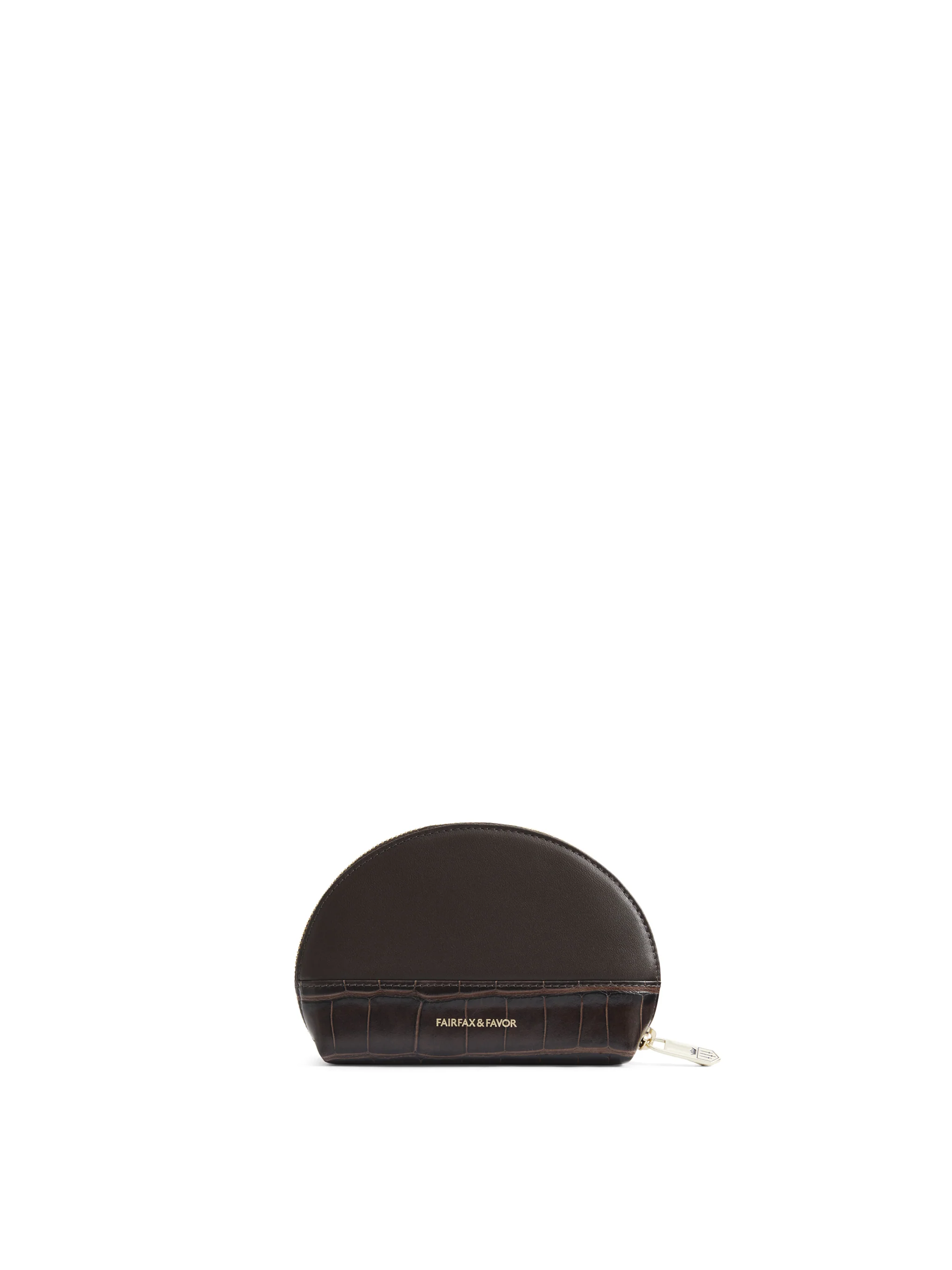 Chiltern Coin Purse - Mahogany Croc - Image 3