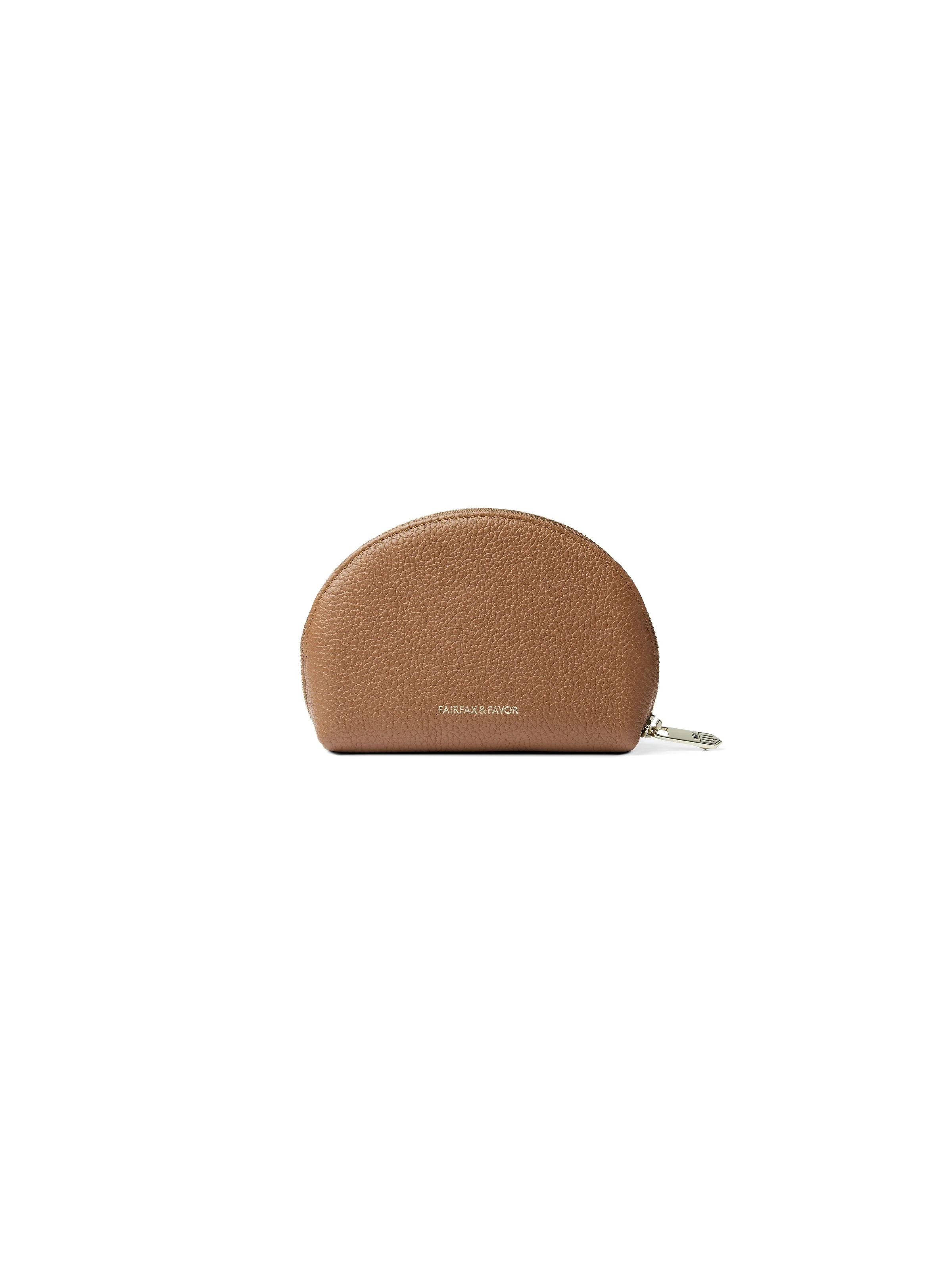 Chiltern Coin Purse - Pebbled Tan Leather - Image 3