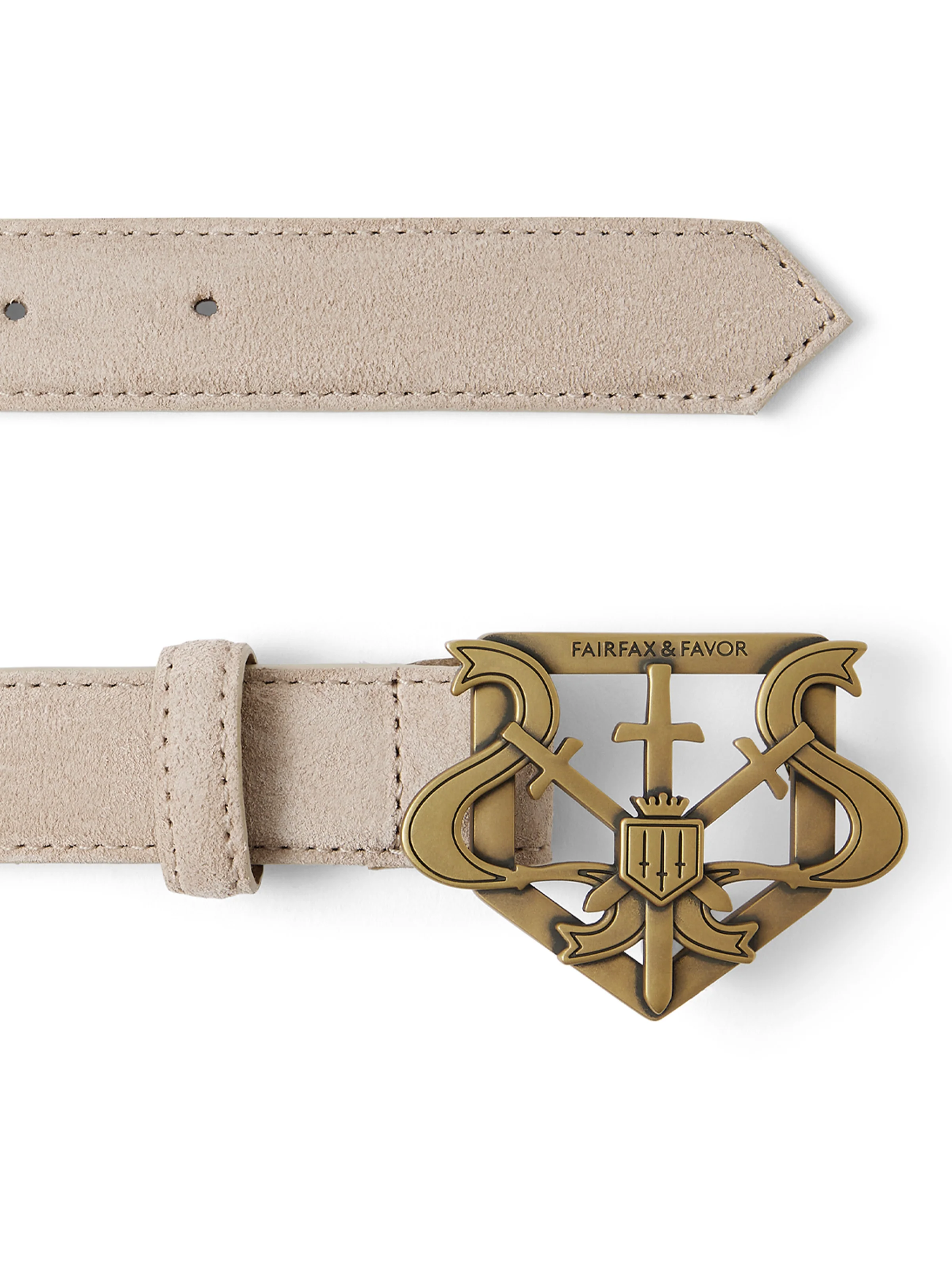 Clarence Belt - Stone Suede - Image 4