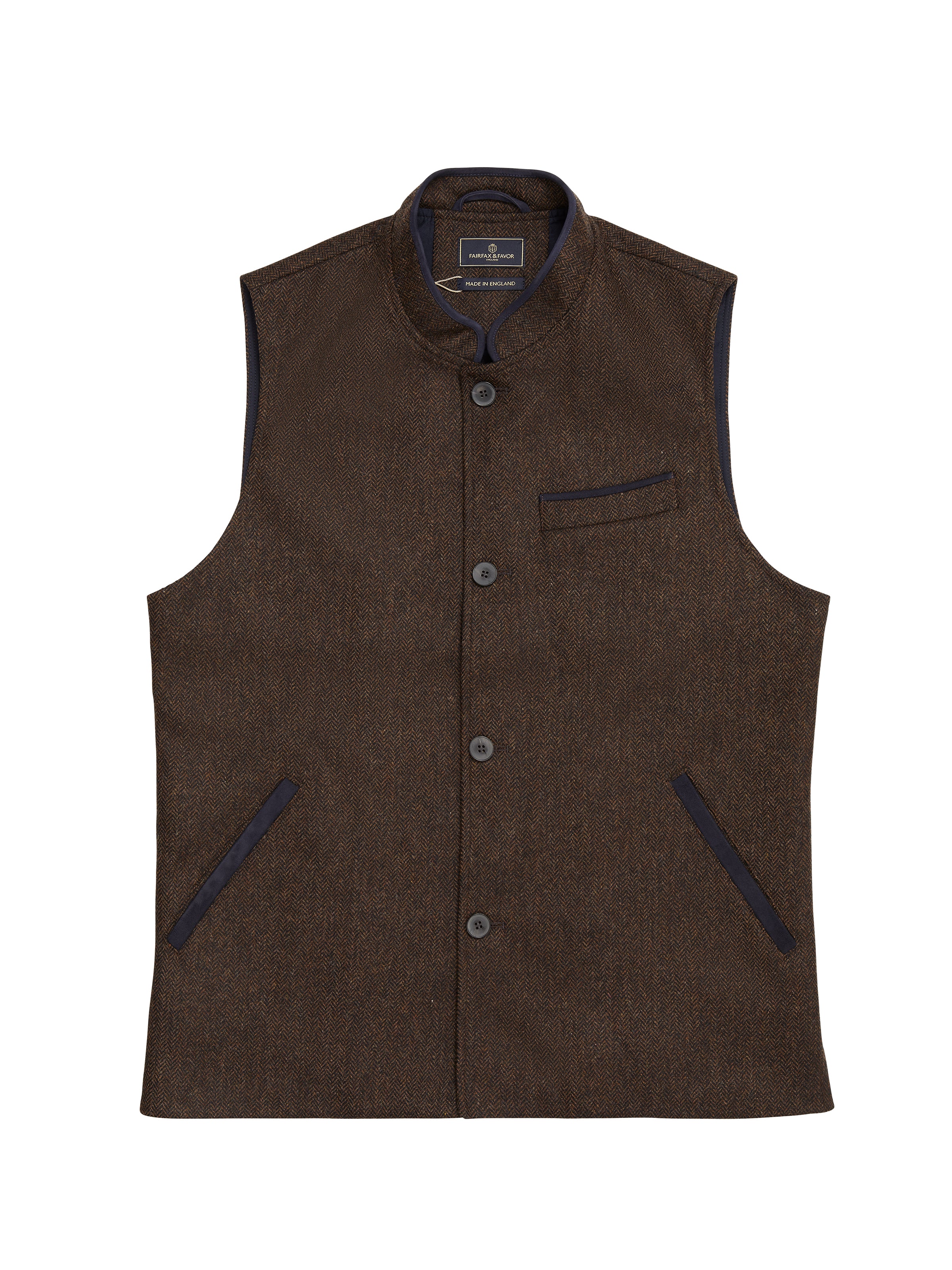 Edward Gilet - Chocolate - Image 4