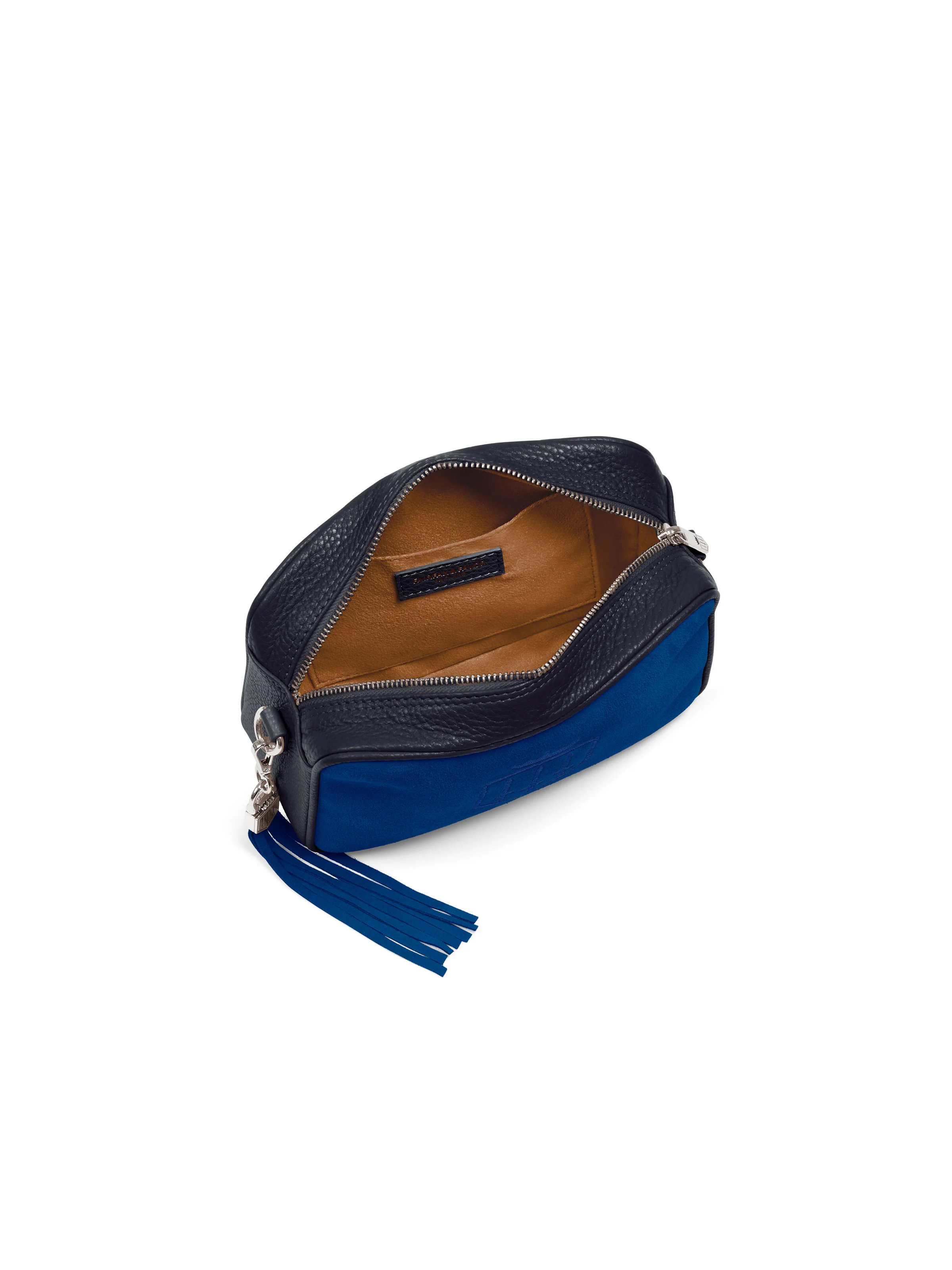 Finsbury - Porto Blue Leather & Navy Suede (Stockist Exclusive) - Image 3