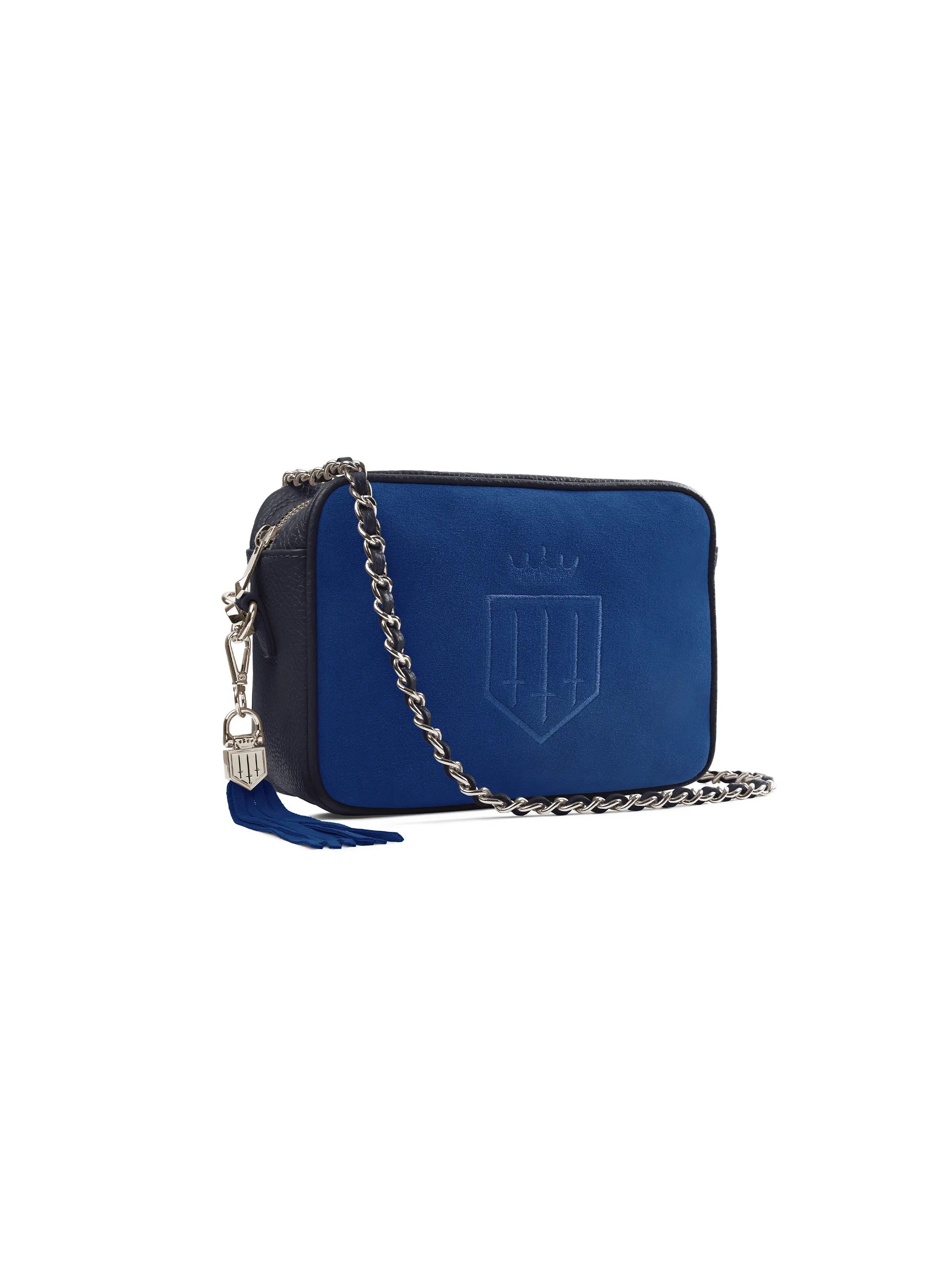 Finsbury - Porto Blue Leather & Navy Suede (Stockist Exclusive) - Image 4
