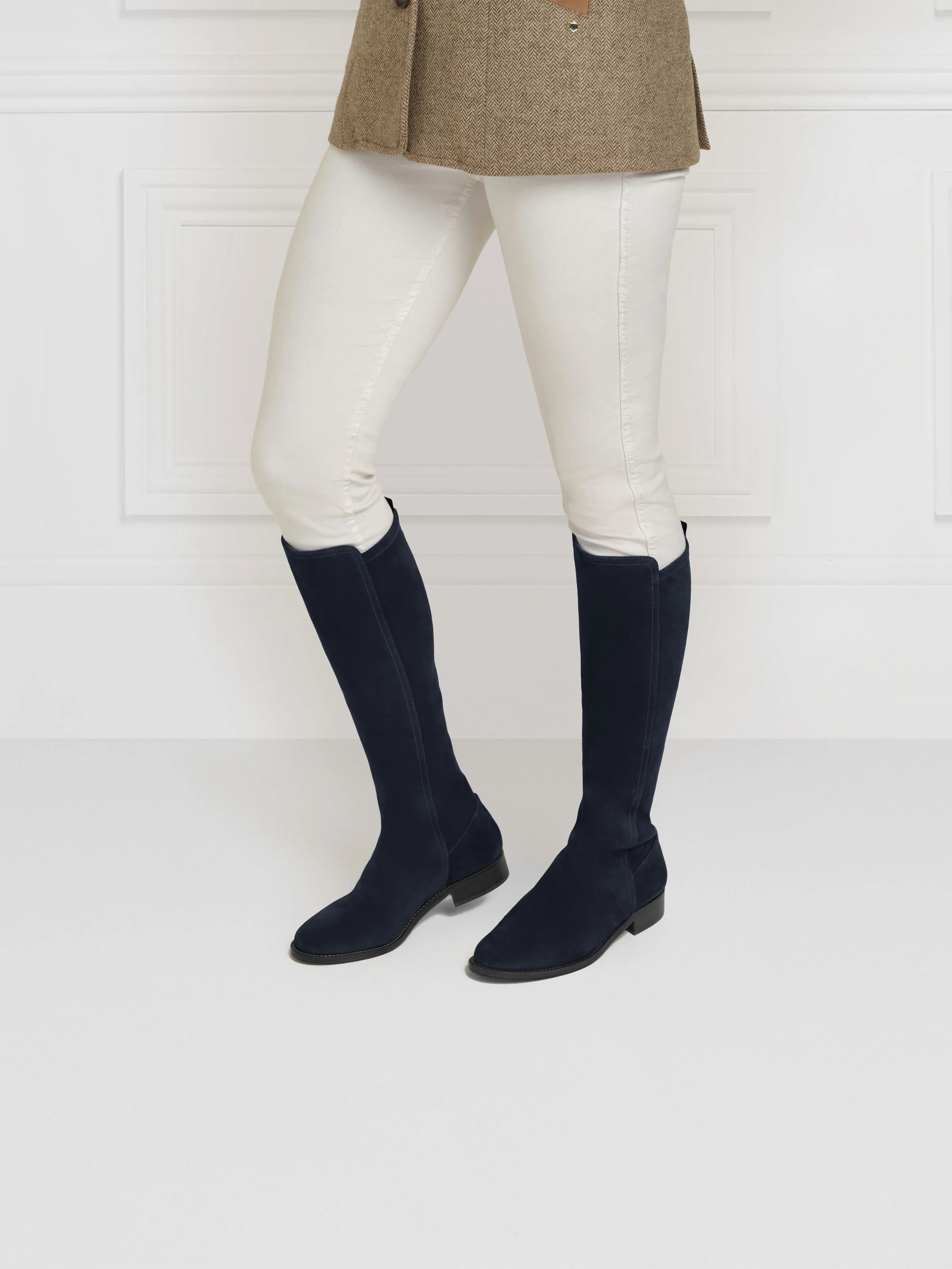 Flat Belgravia - Navy Suede - Image 6