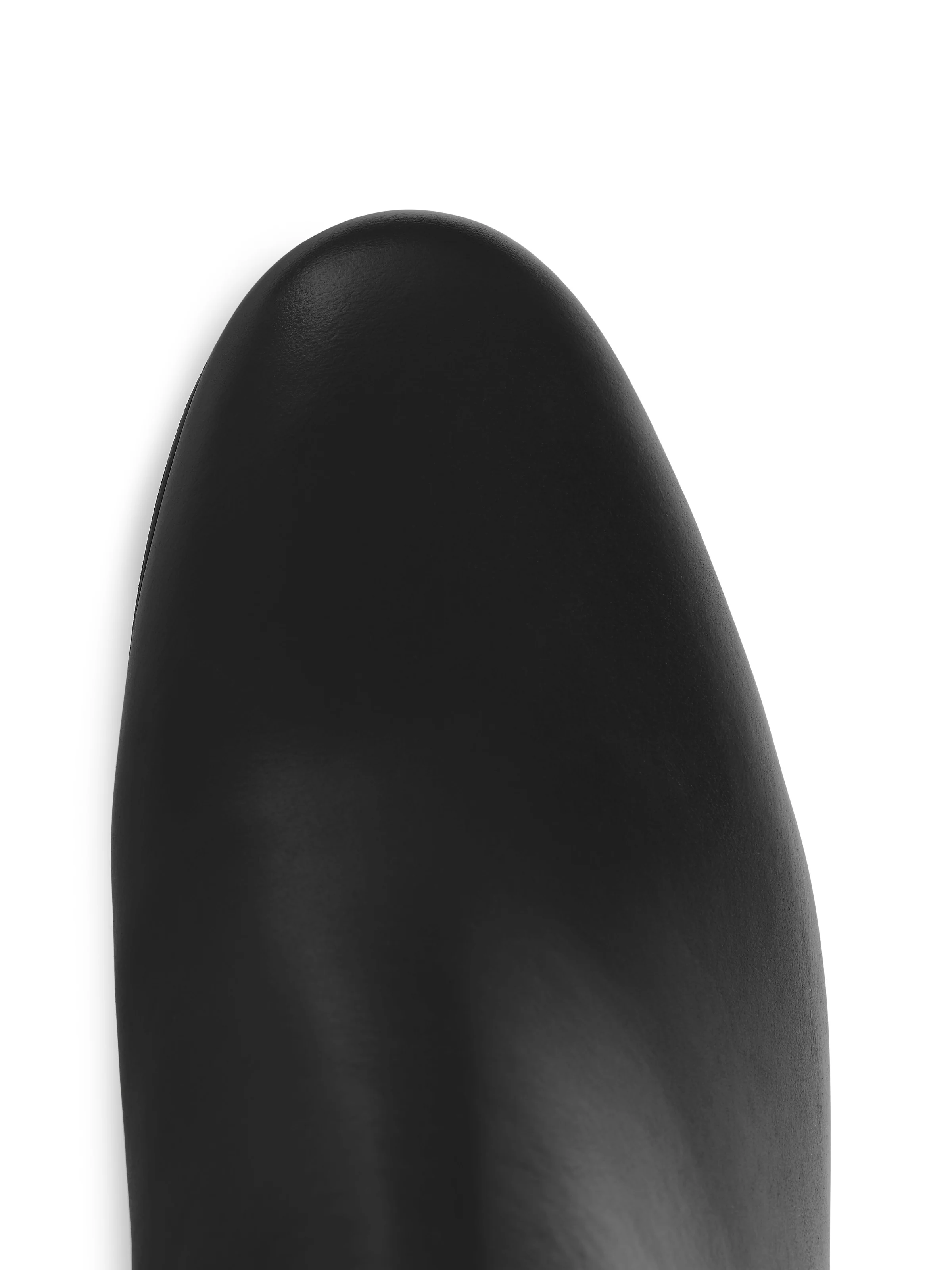 Flat Upton - Black Leather Seconds - Image 9