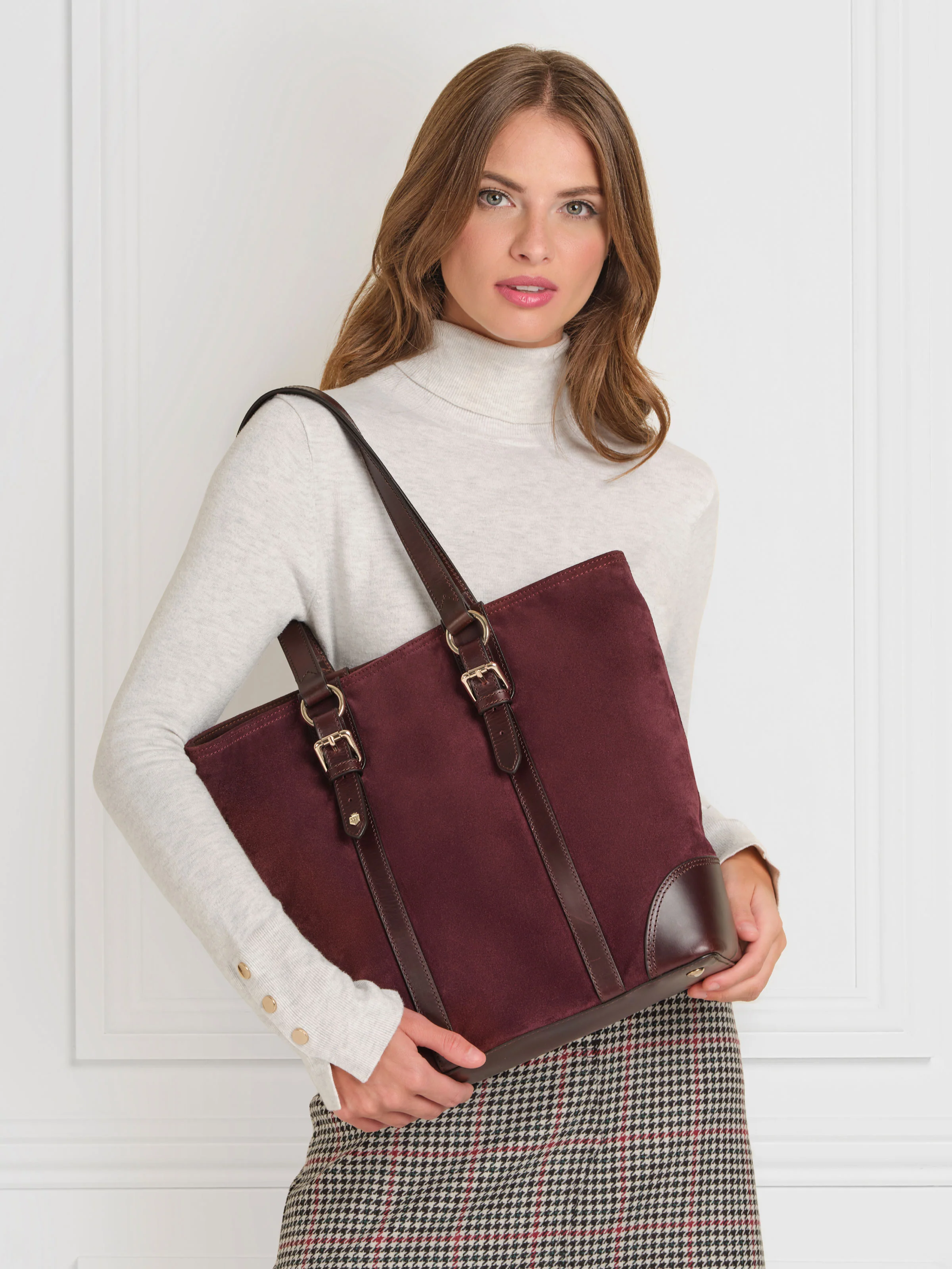 Gatcombe Tote - Plum - Image 2
