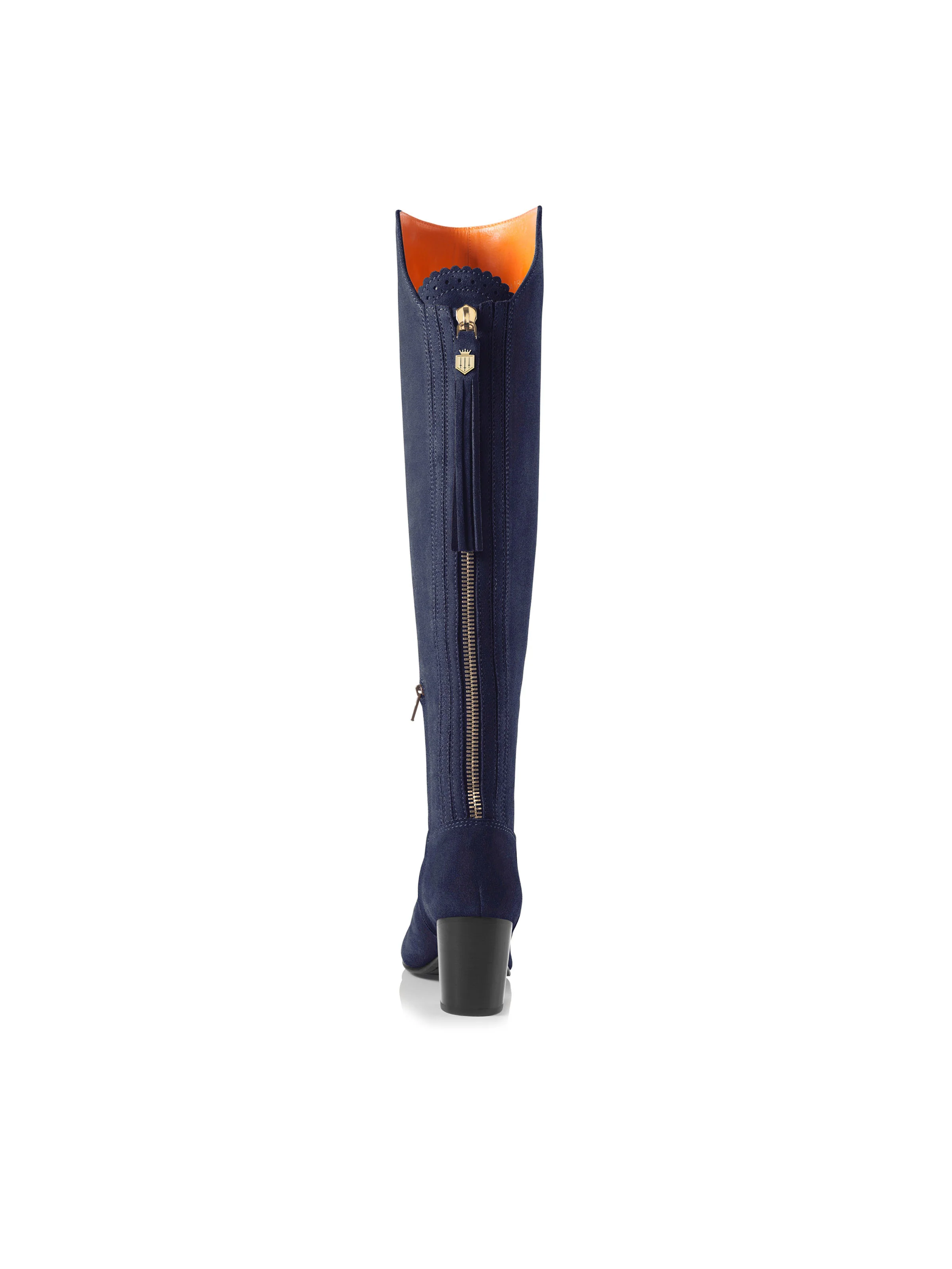 Heeled Amira - Ink Suede - Image 5