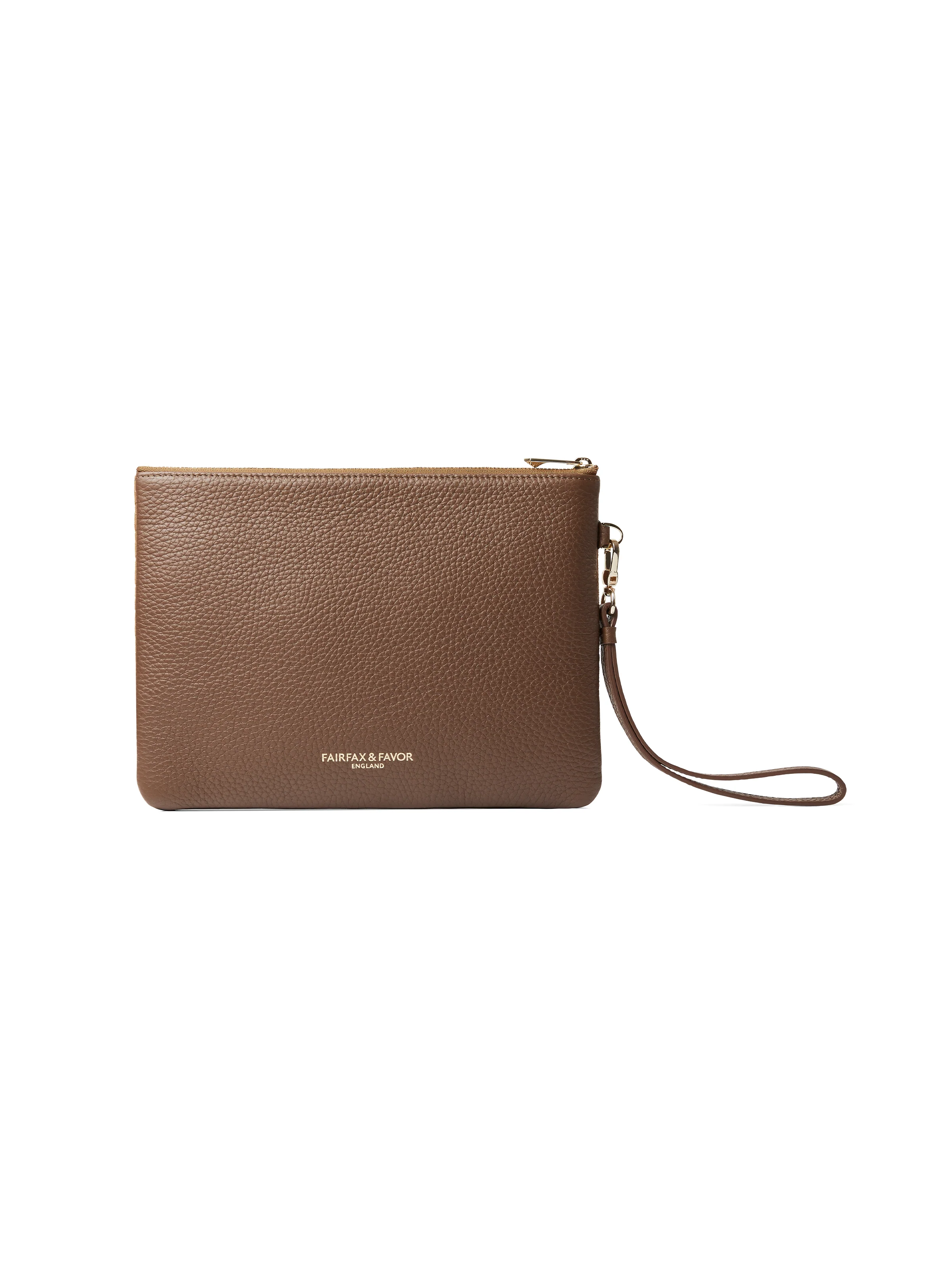 Highbury Clutch - Quilted Tan - Image 3