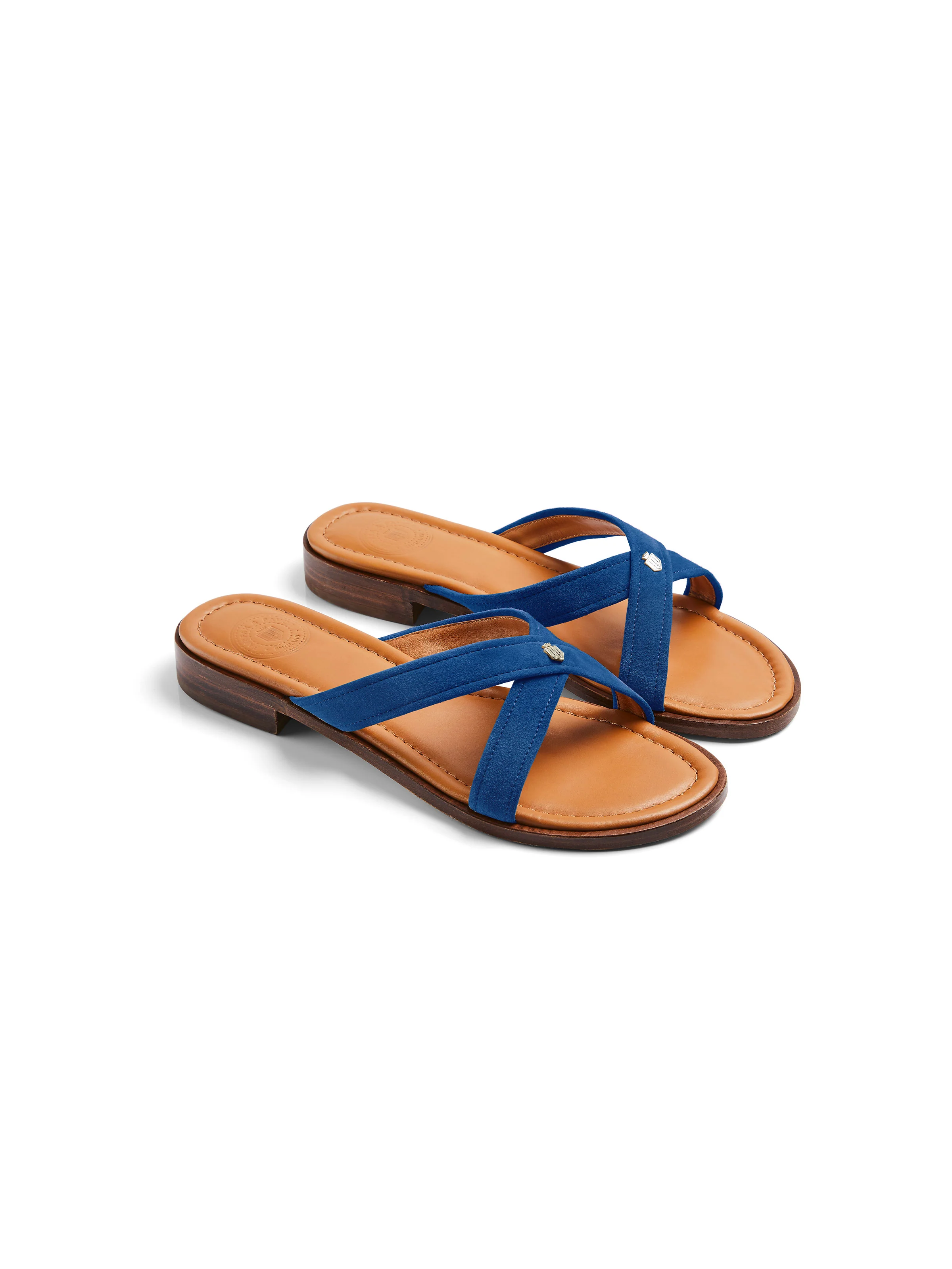 Holkham Sandal - Porto Blue Suede - Image 3