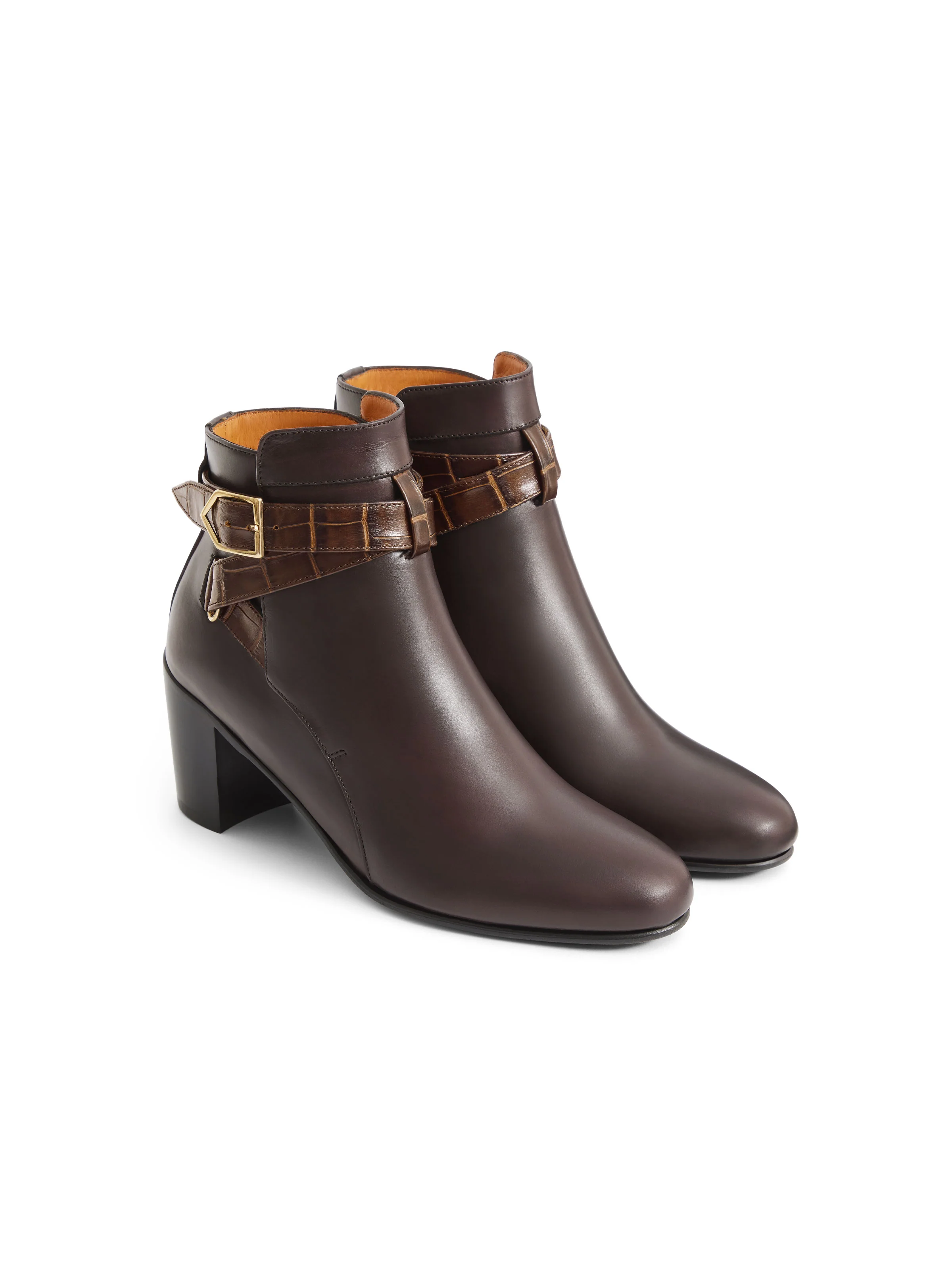 Kensington - Mahogany Croc - Image 3