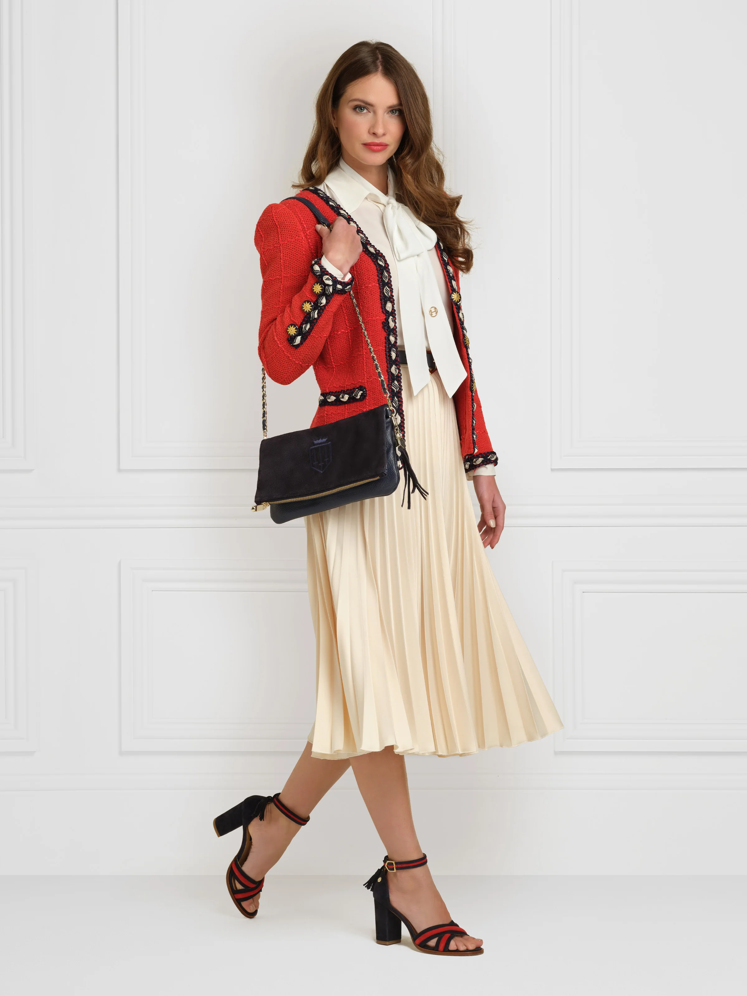 London - Navy & Red - Image 6