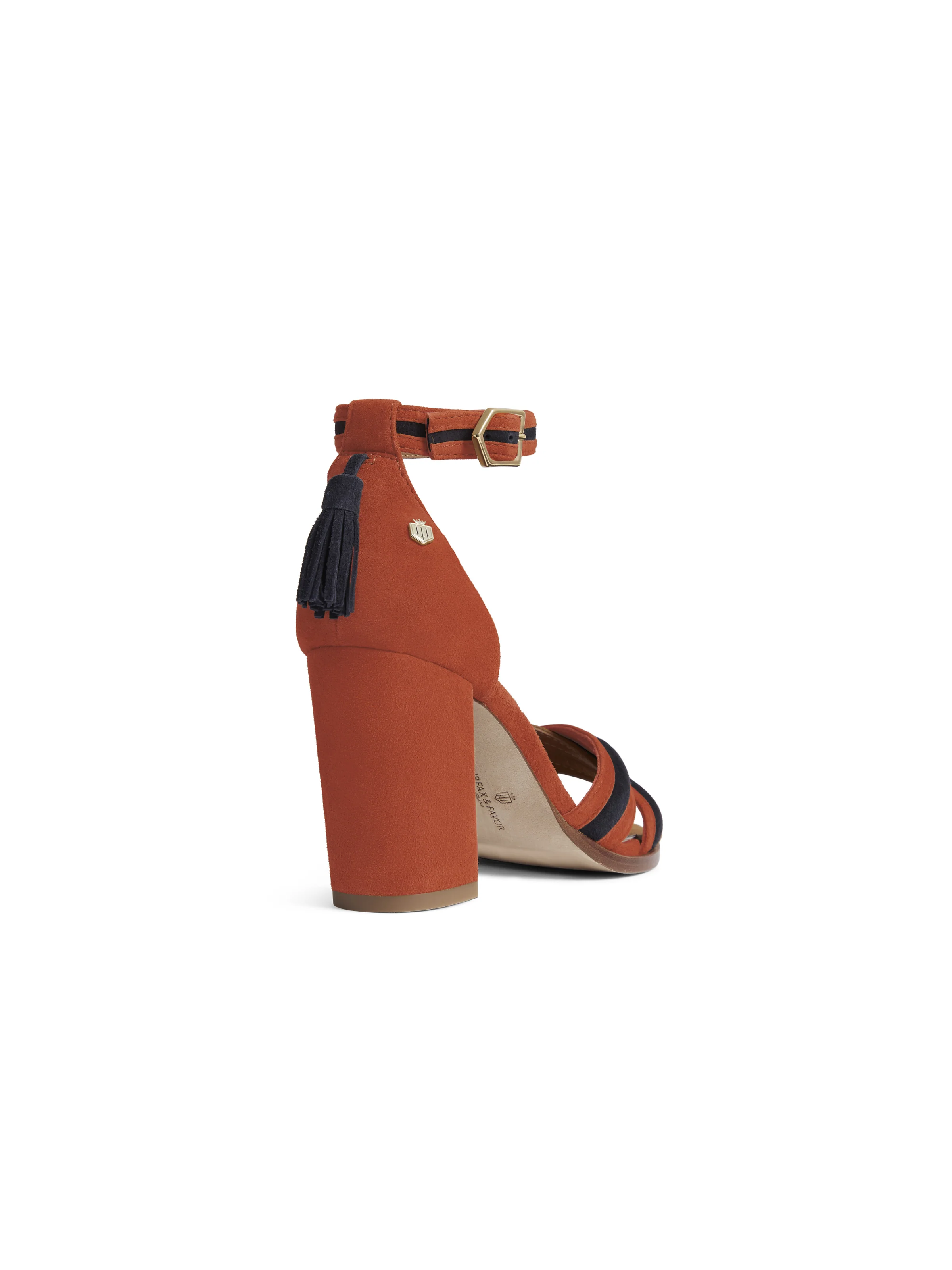London - Sunset Orange & Navy - Image 5