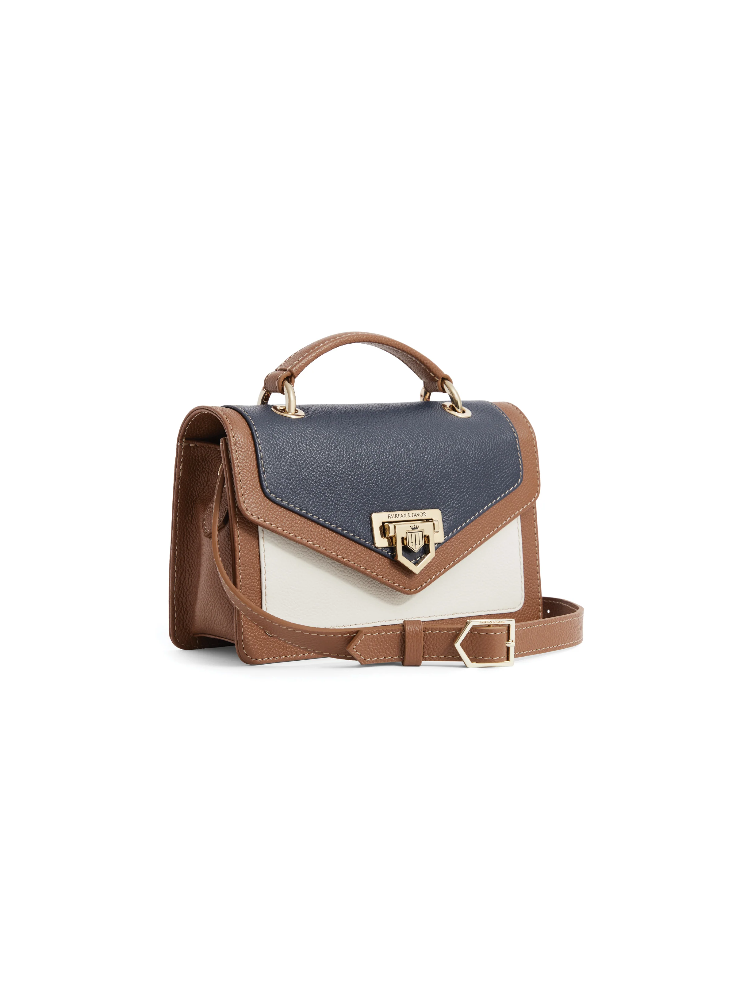 Loxley Mini Cross Body Bag - Tri-Colour - Image 5