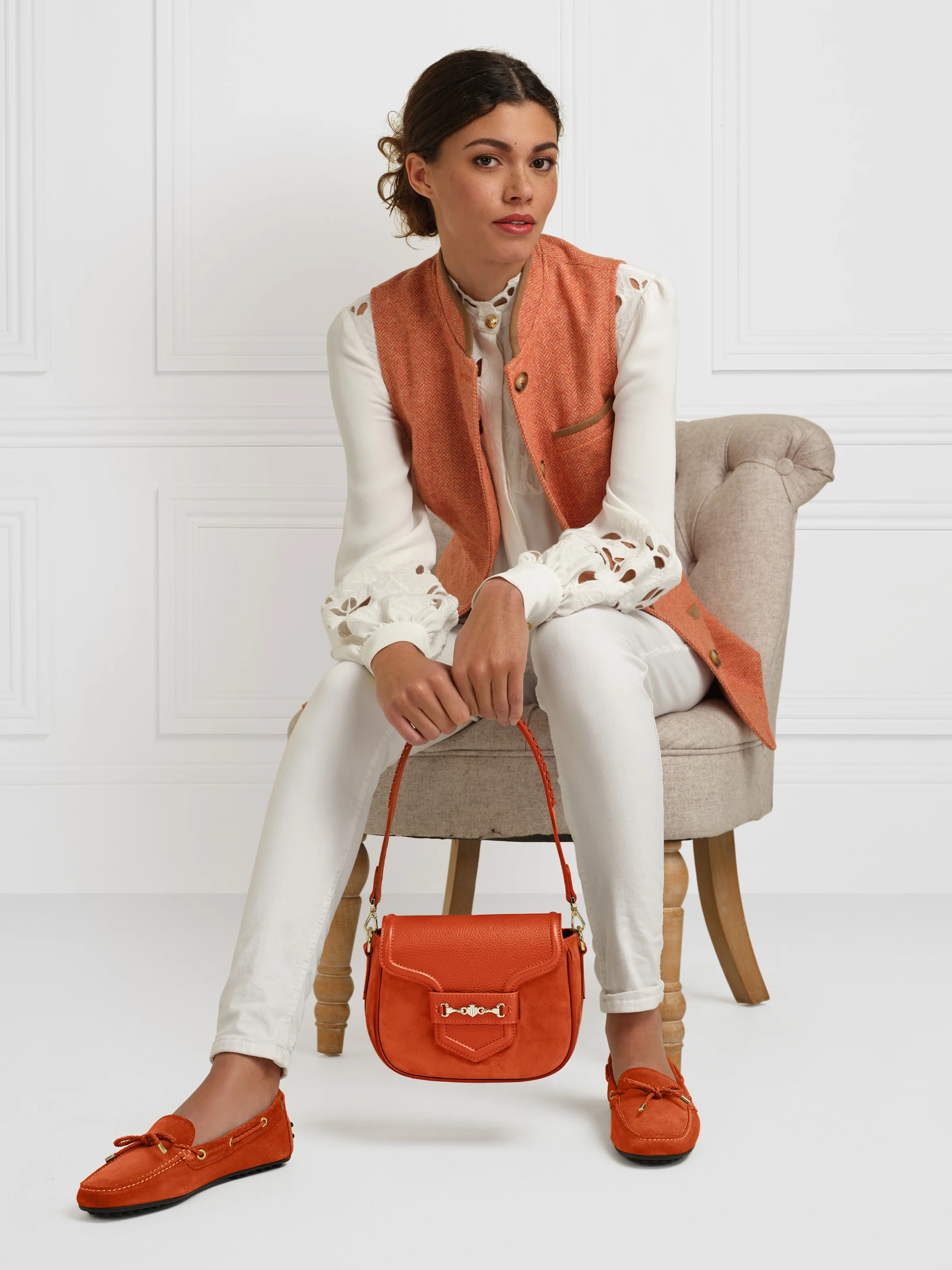 Mini Fitzwilliam - Sunset Orange - Image 6
