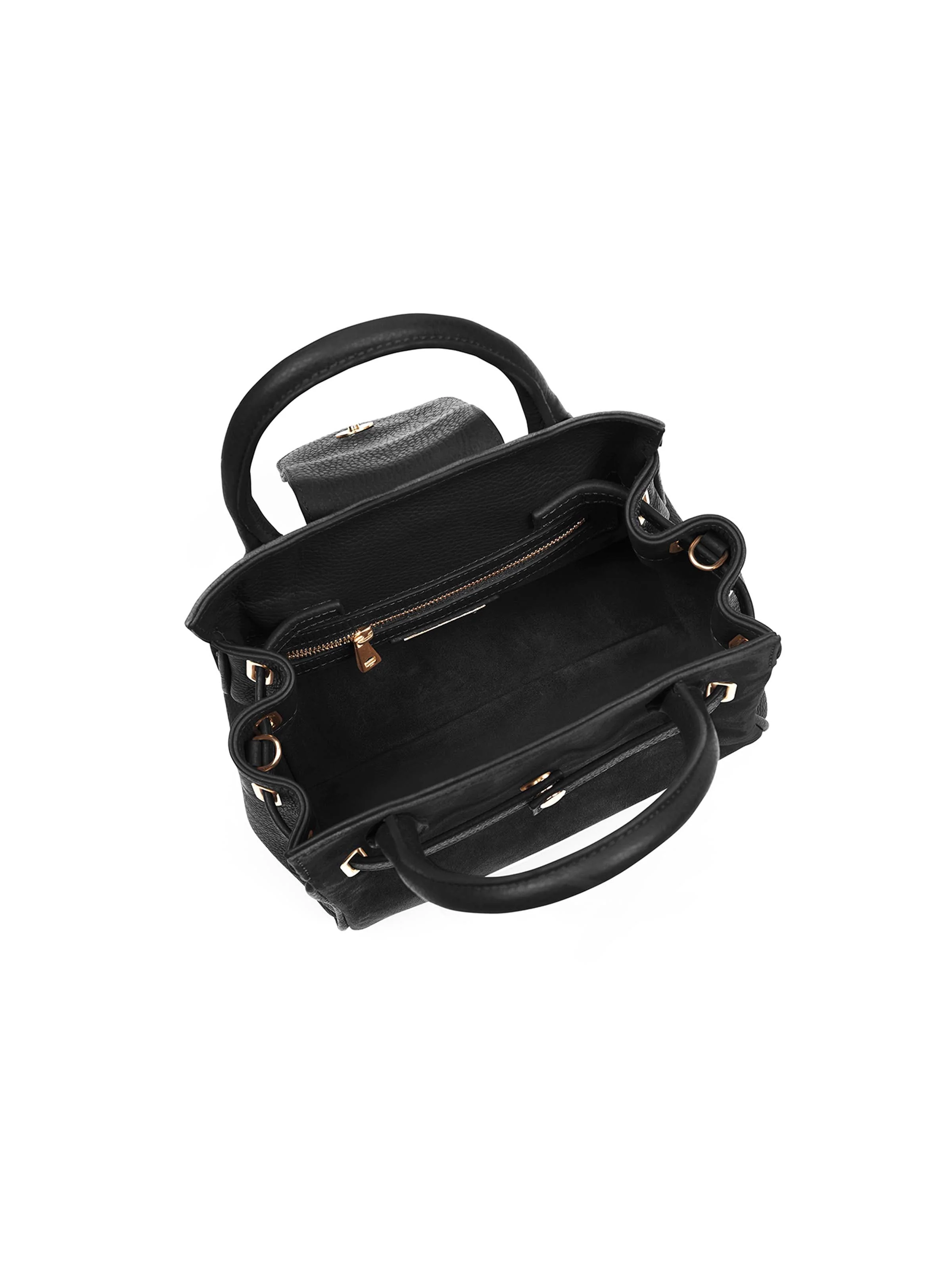 Mini Windsor Handbag - Black - Image 4