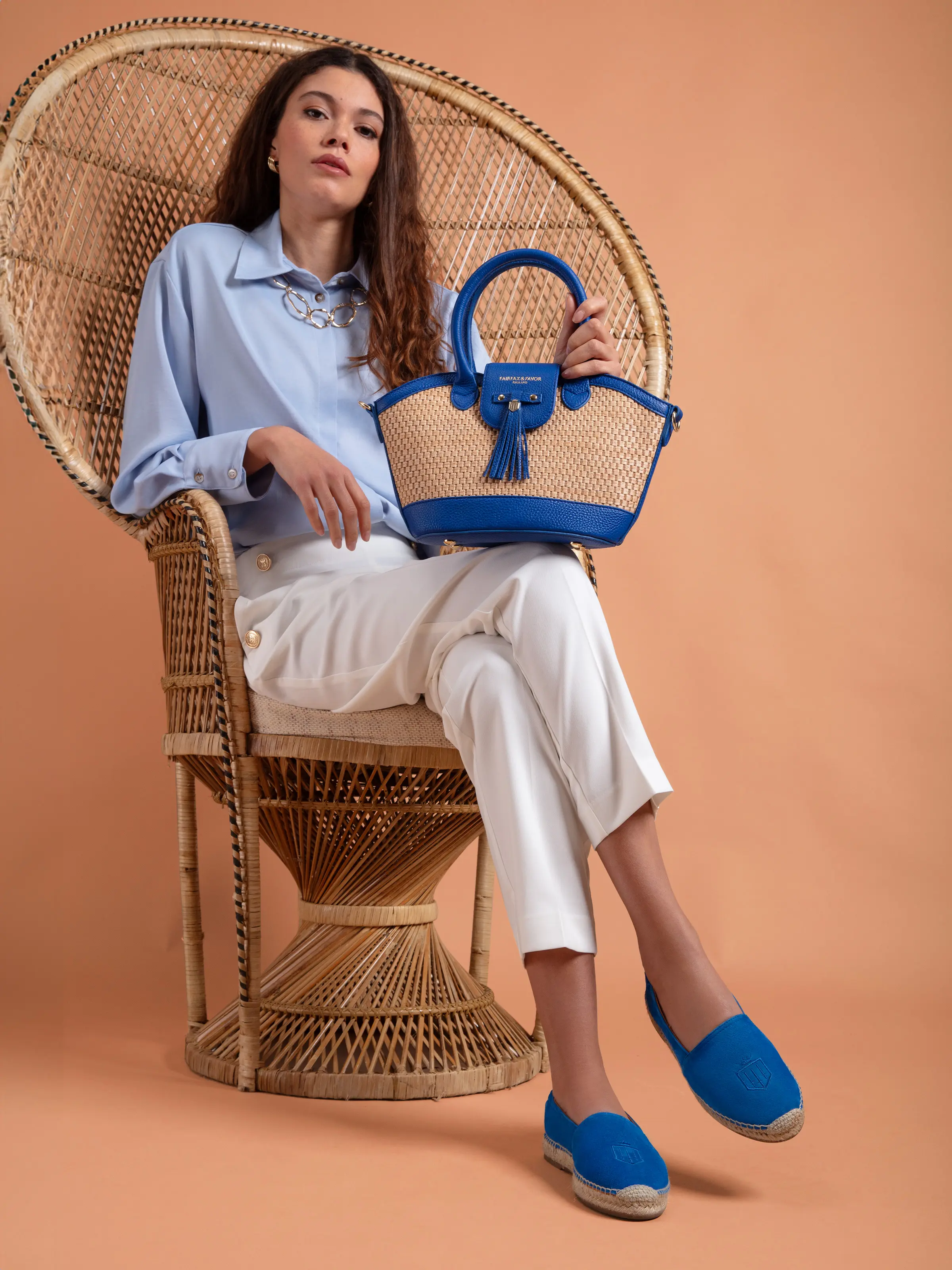 Monaco Flat - Porto Blue Suede - Image 6