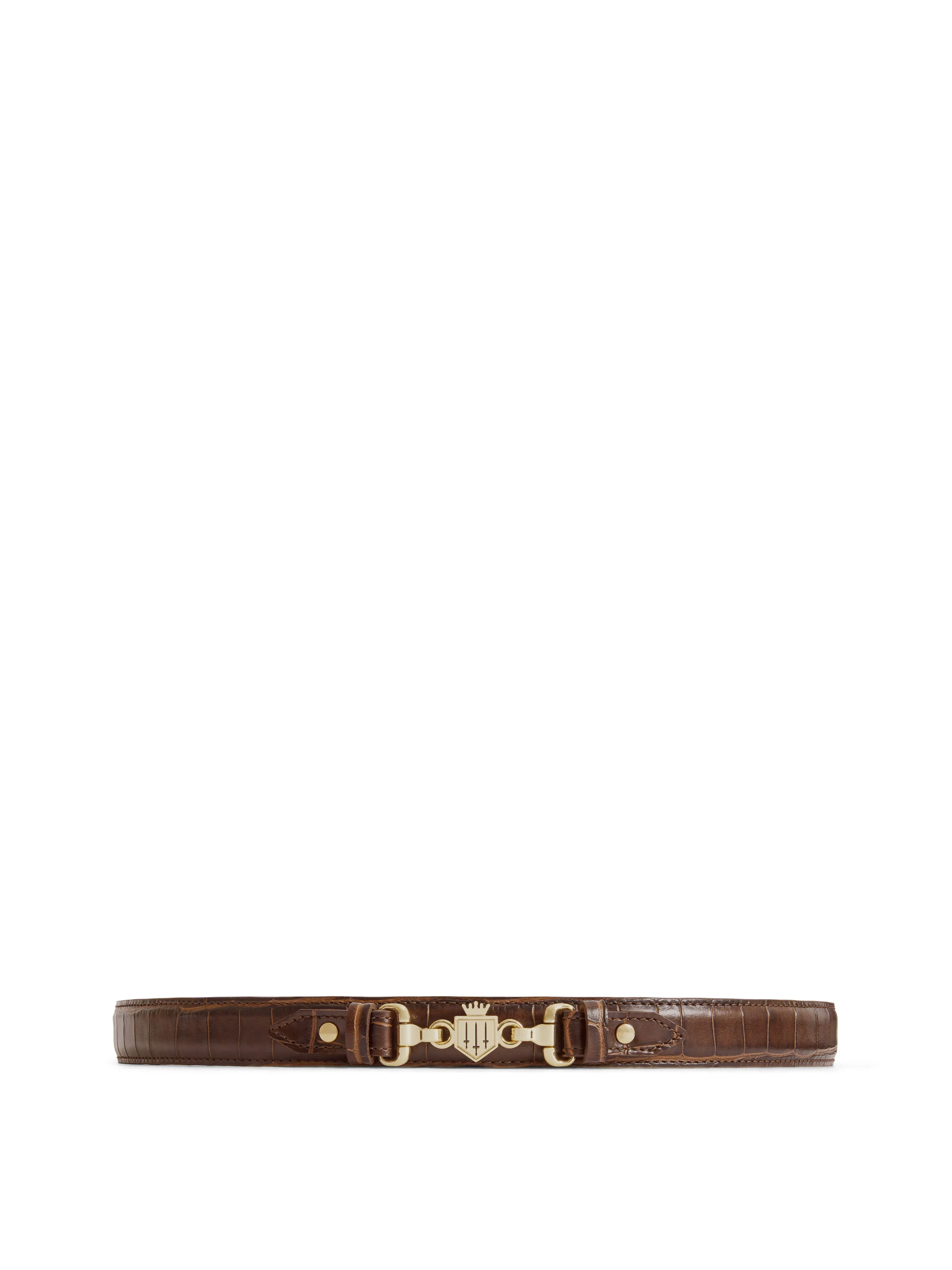 Moulton Belt - Mahogany Croc - Image 4