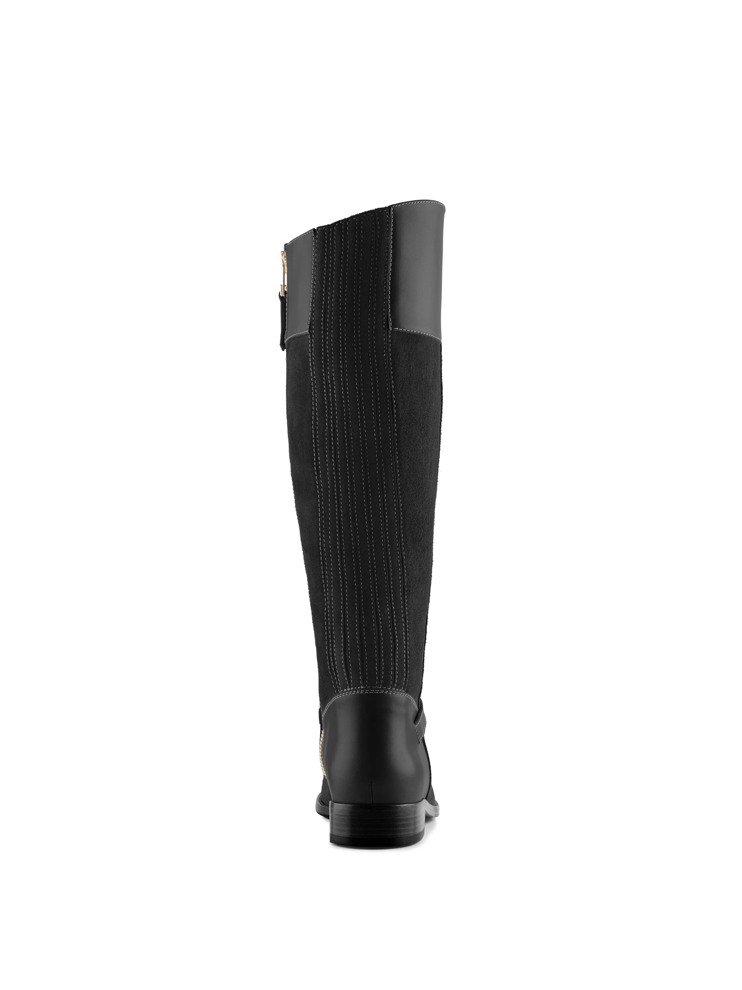 Octavia (Narrow Fit) - Black Suede - Image 4