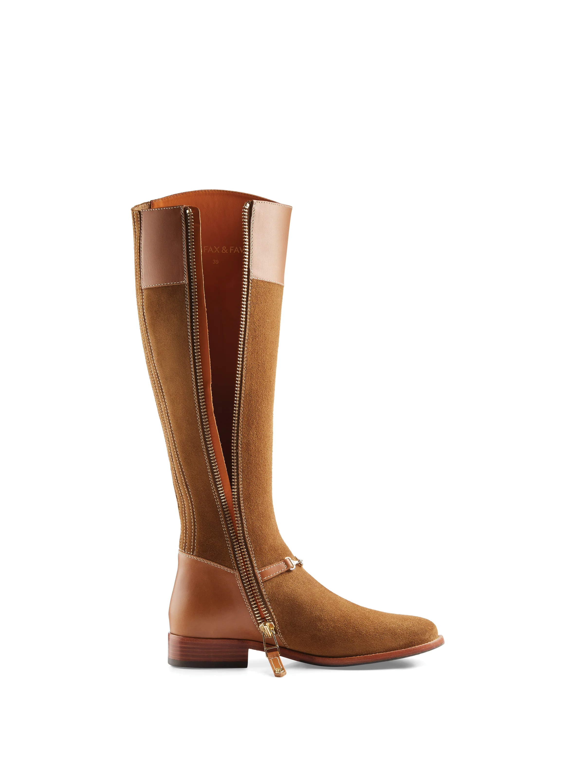 Octavia (Narrow Fit) - Tan Suede - Image 3
