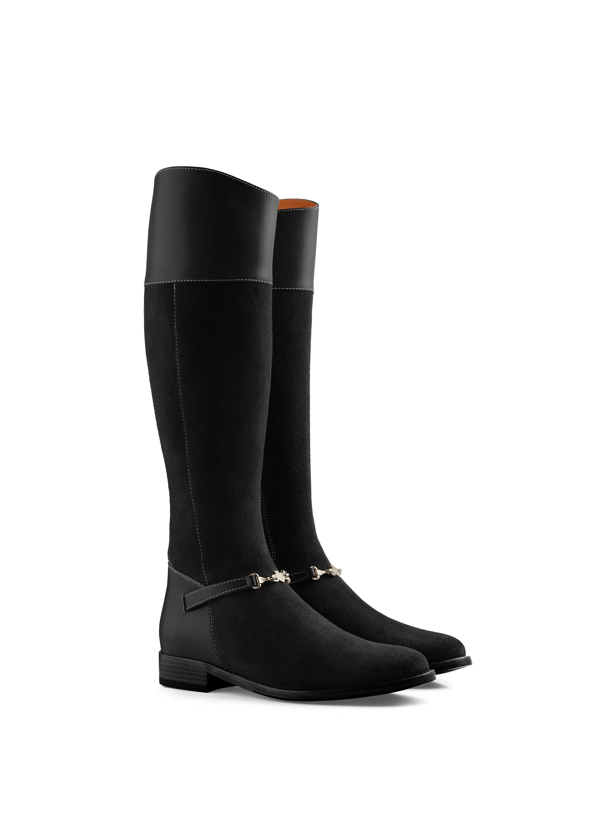 Octavia (Regular Fit) - Black Suede - Image 2