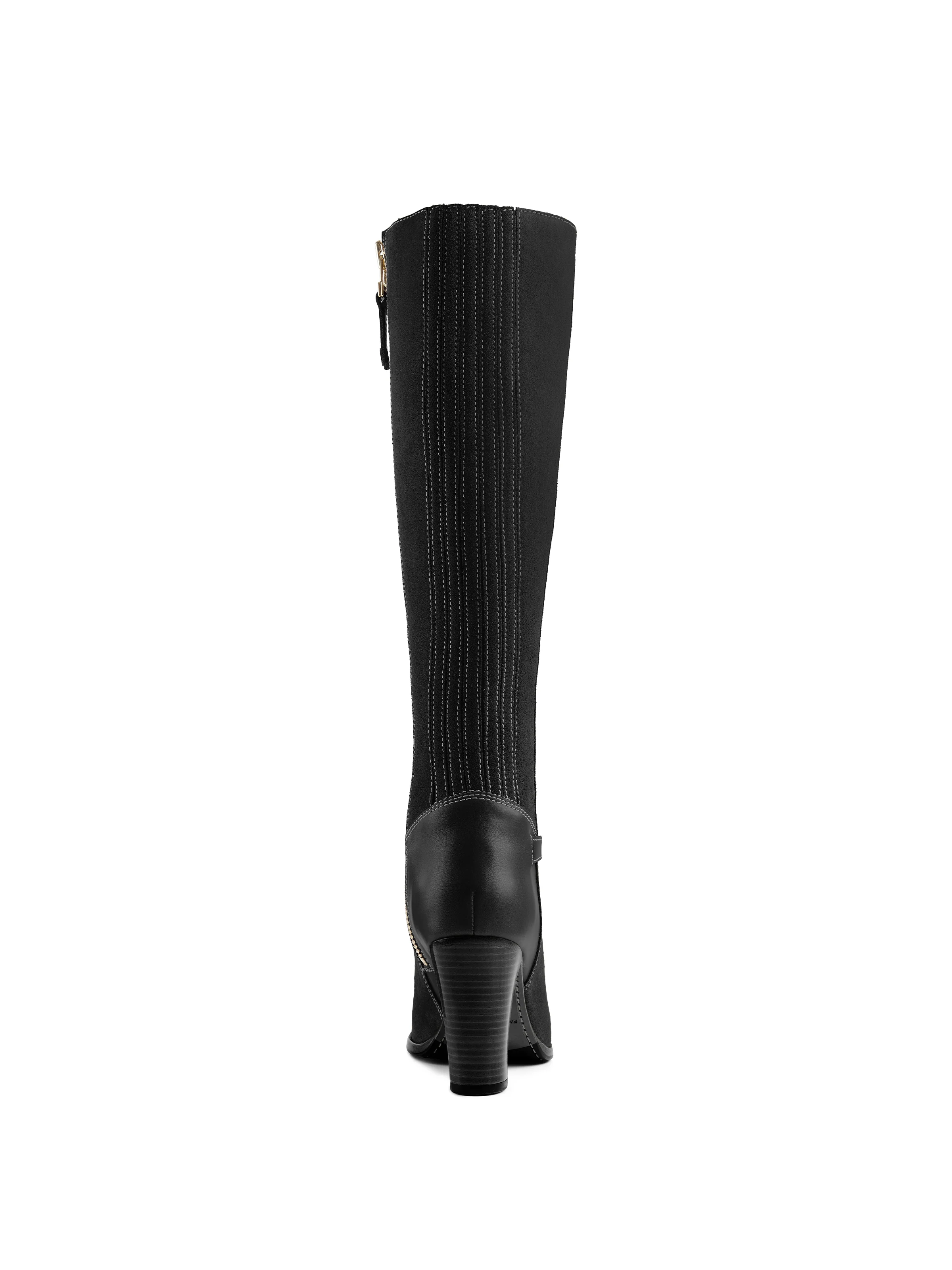 Heeled Octavia (Regular Fit) - Black Suede - Image 5