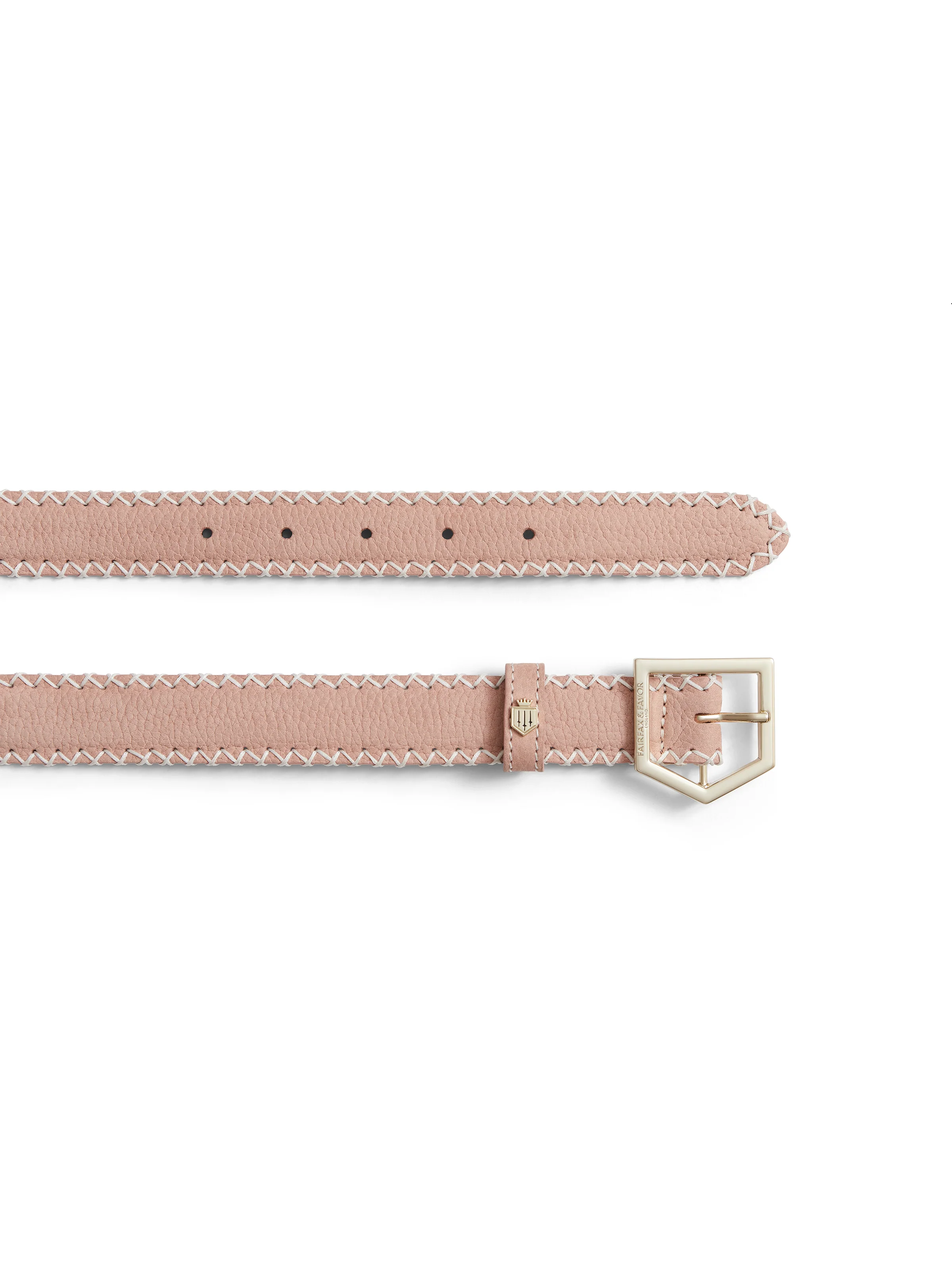 Portofino Belt - Blush Nubuck - Image 4