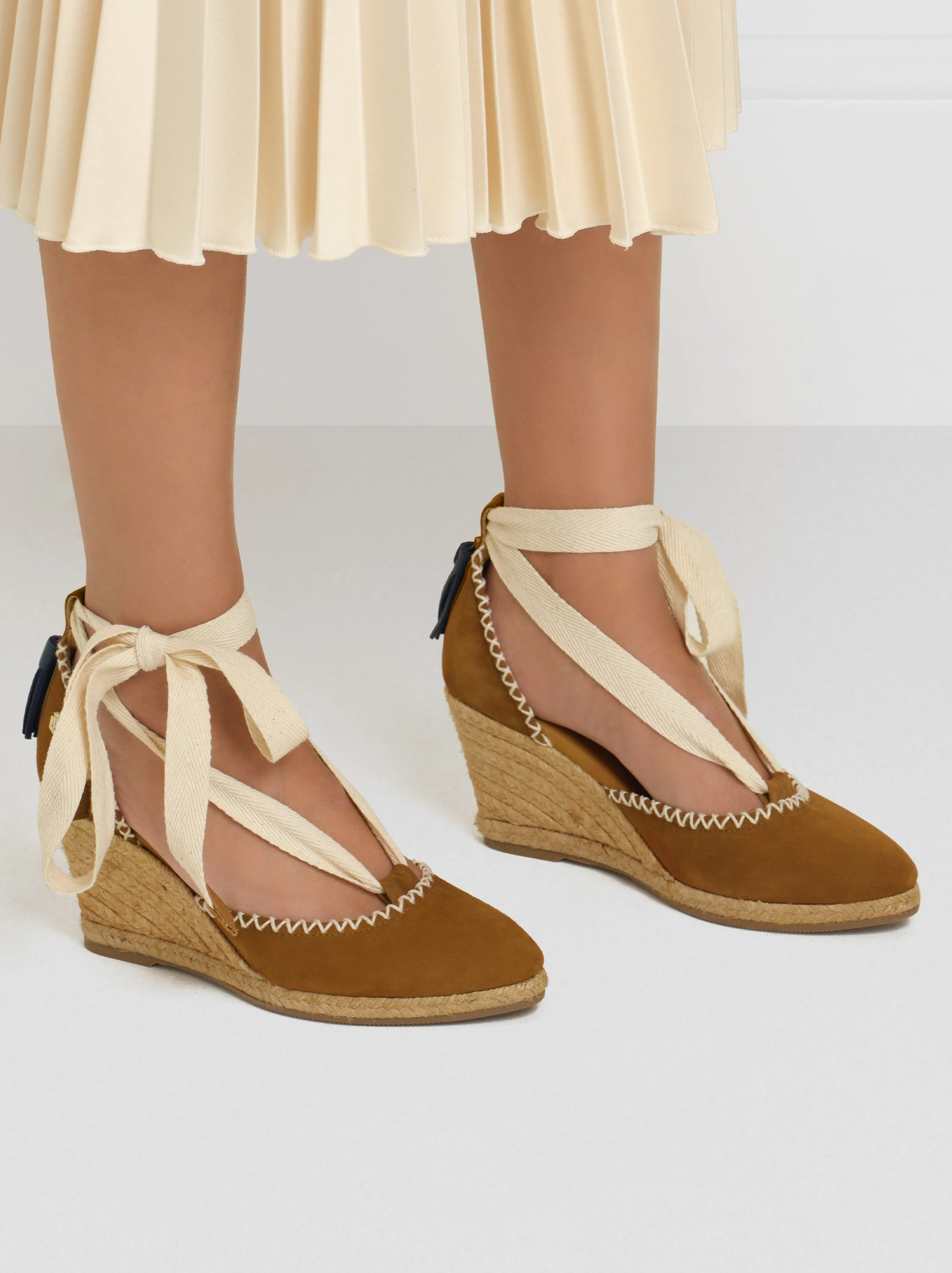 Portofino Wedge - Tan - Image 2