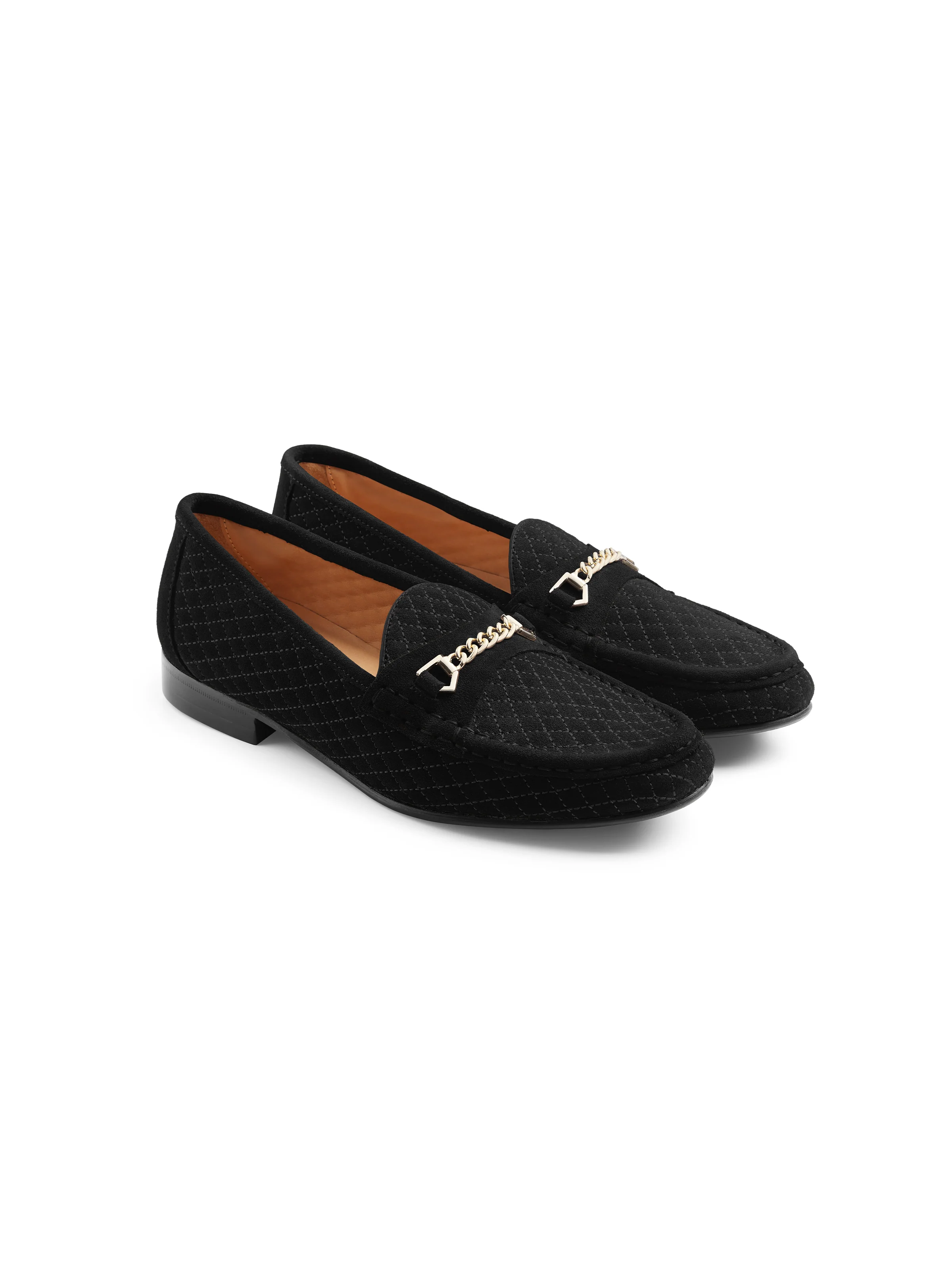 Quilted Apsley - Black Suede - Image 3