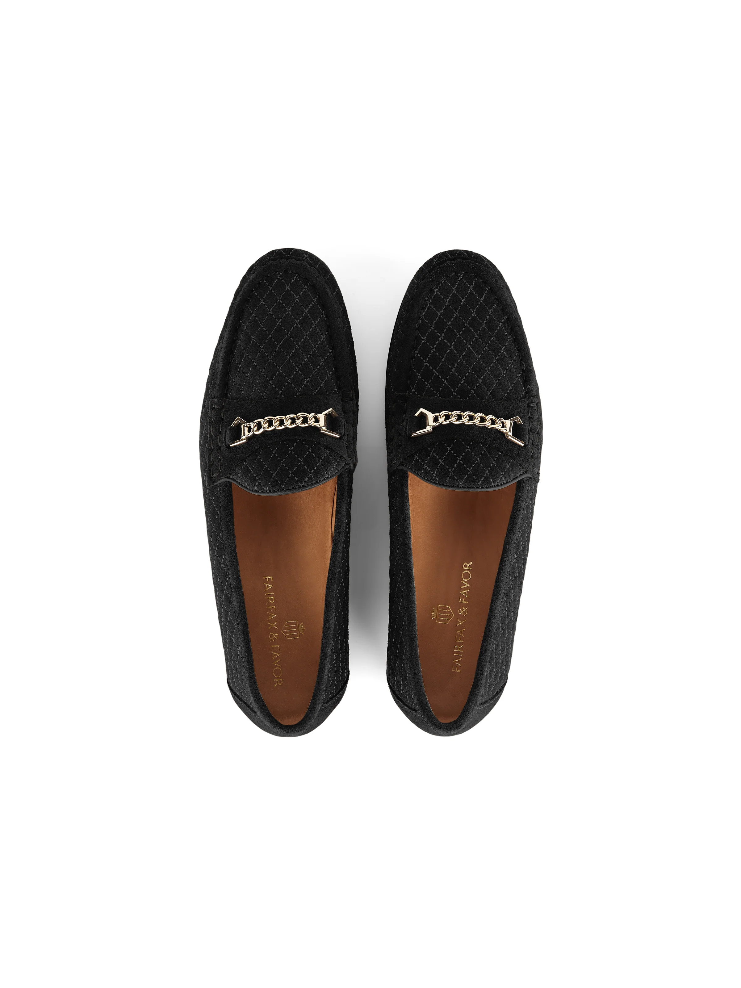 Quilted Apsley - Black Suede - Image 4