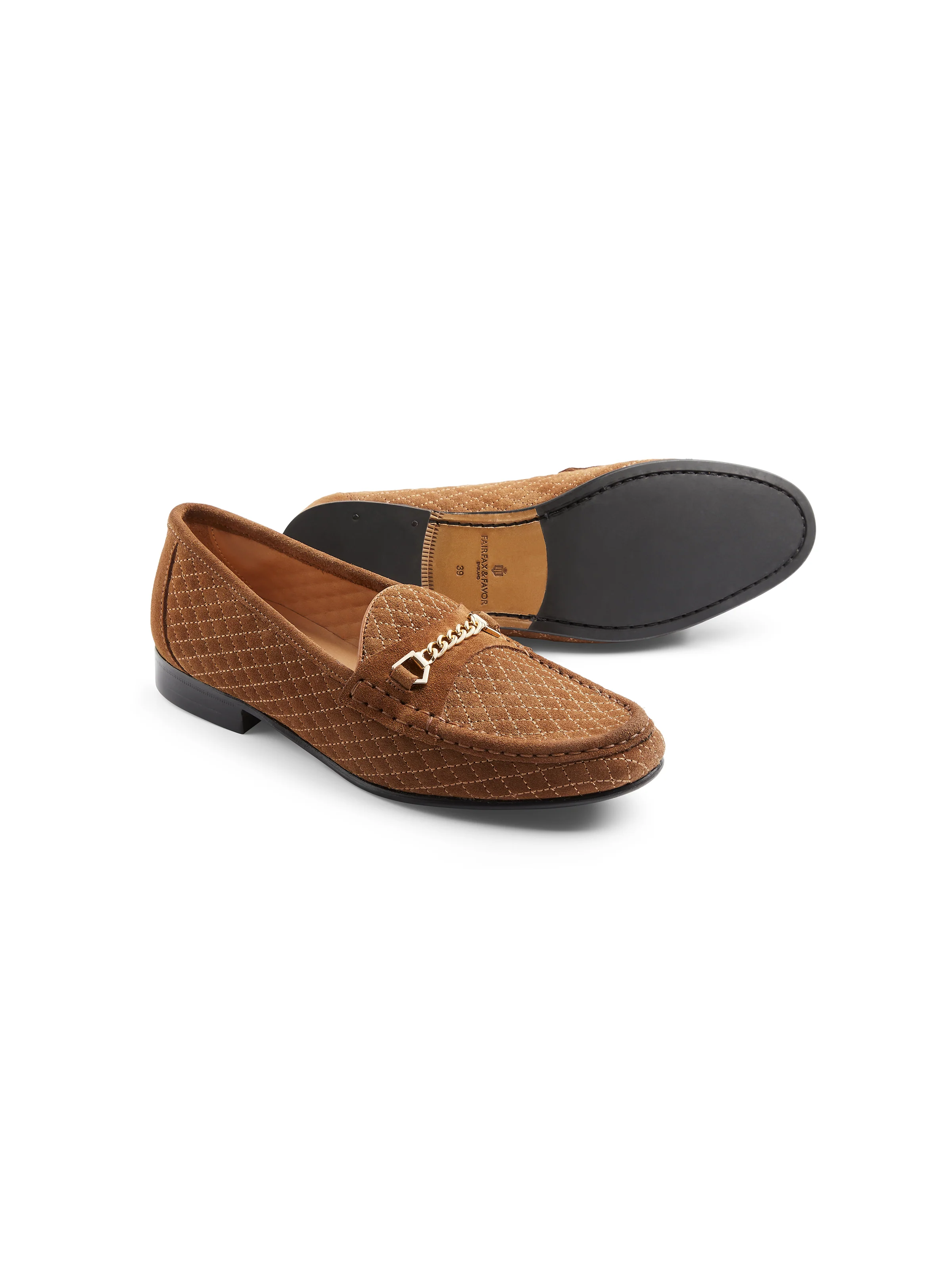 Quilted Apsley - Tan Suede - Image 5