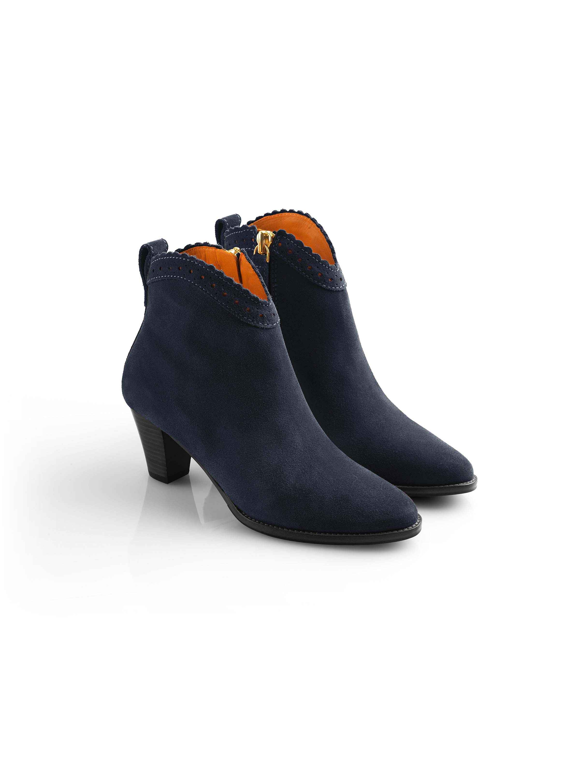 Regina Ankle Boot - Navy - Image 3