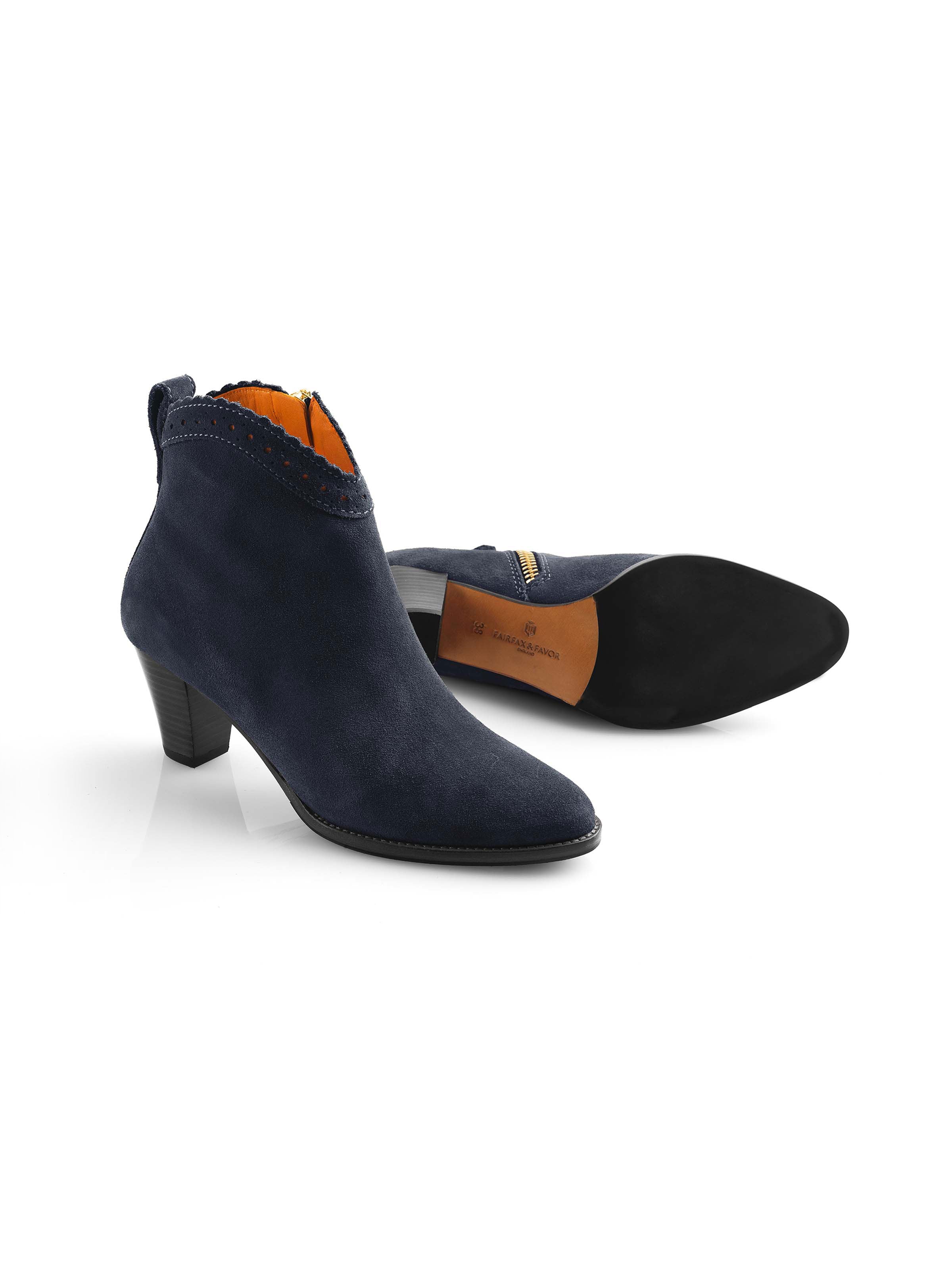 Regina Ankle Boot - Navy - Image 4