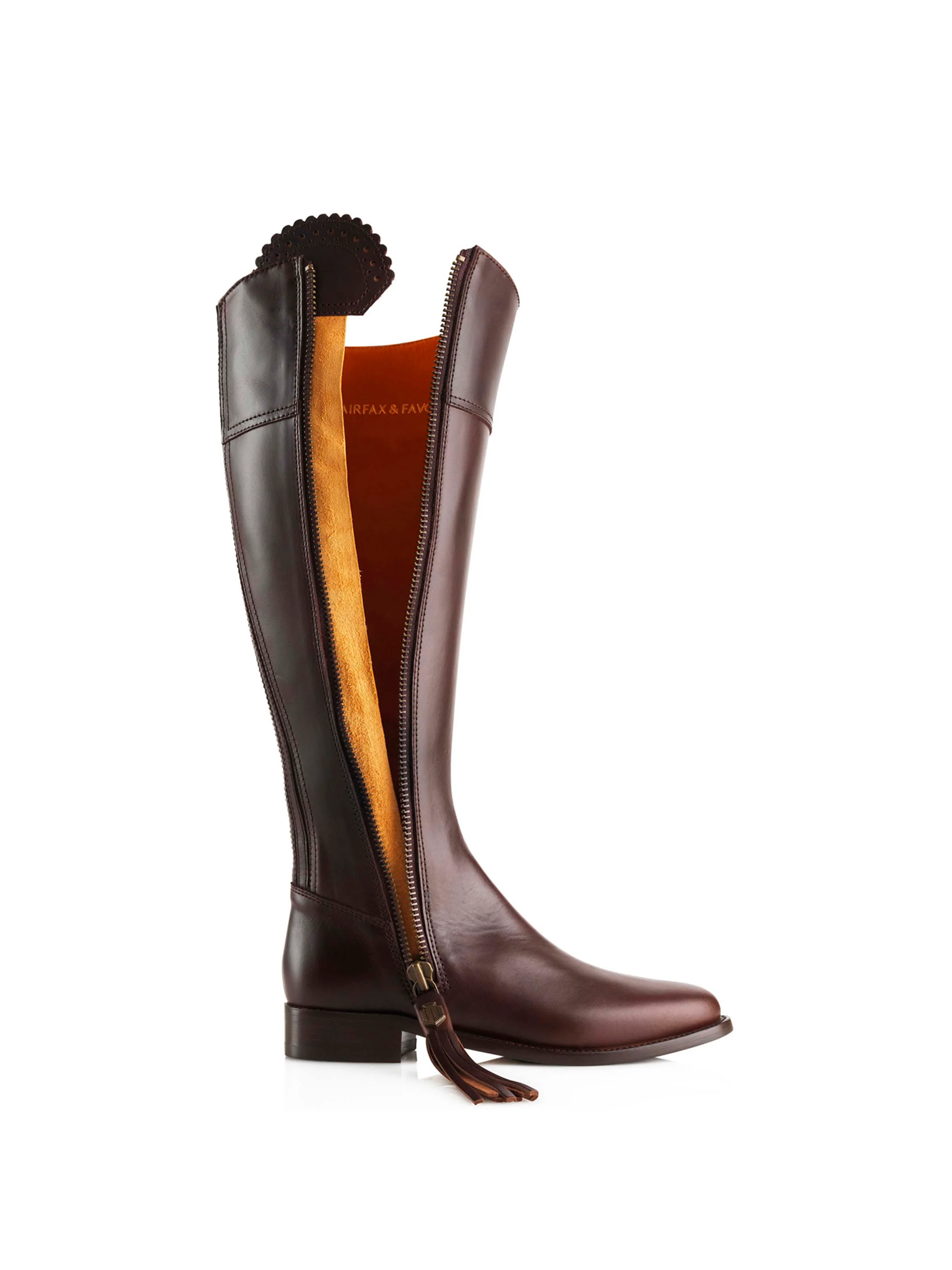 Regina (Regular Fit) - Mahogany Leather - Image 4