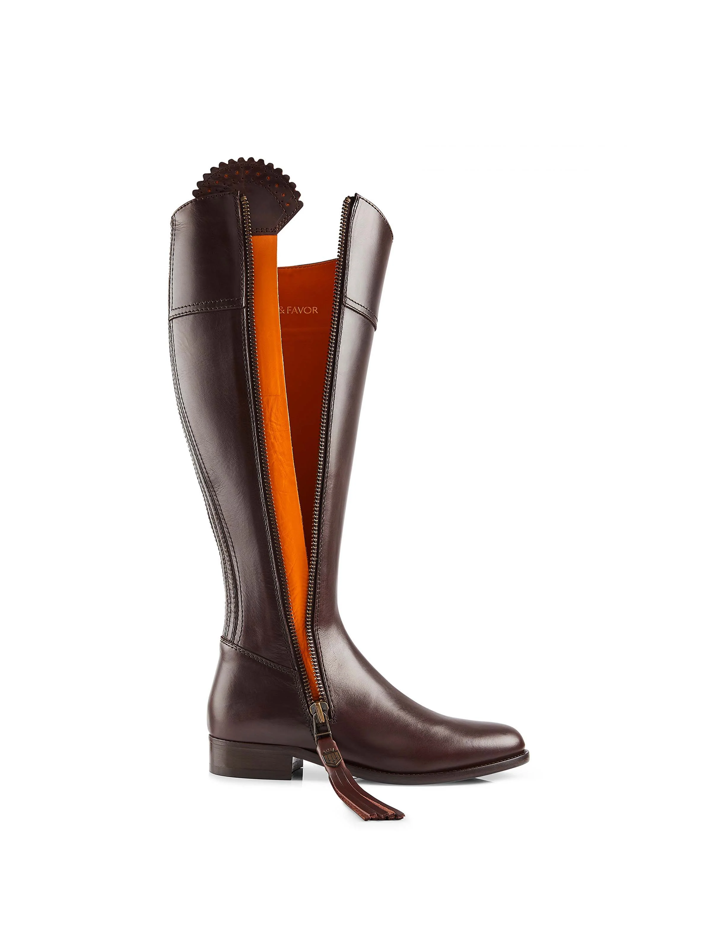 Regina (Sporting Fit) - Mahogany Leather - Image 3