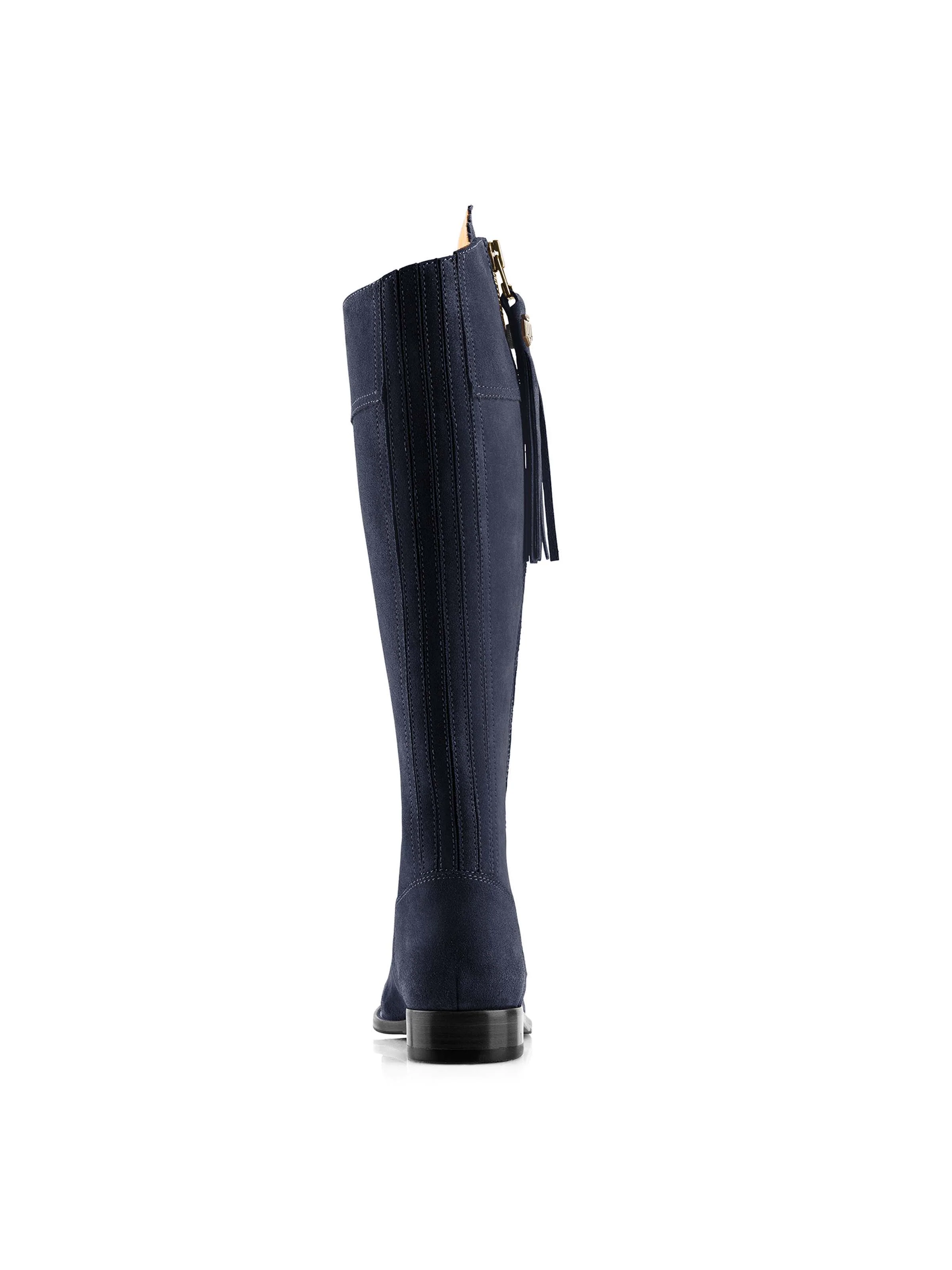 Regina (Regular Fit) - Navy Blue Suede - Image 6